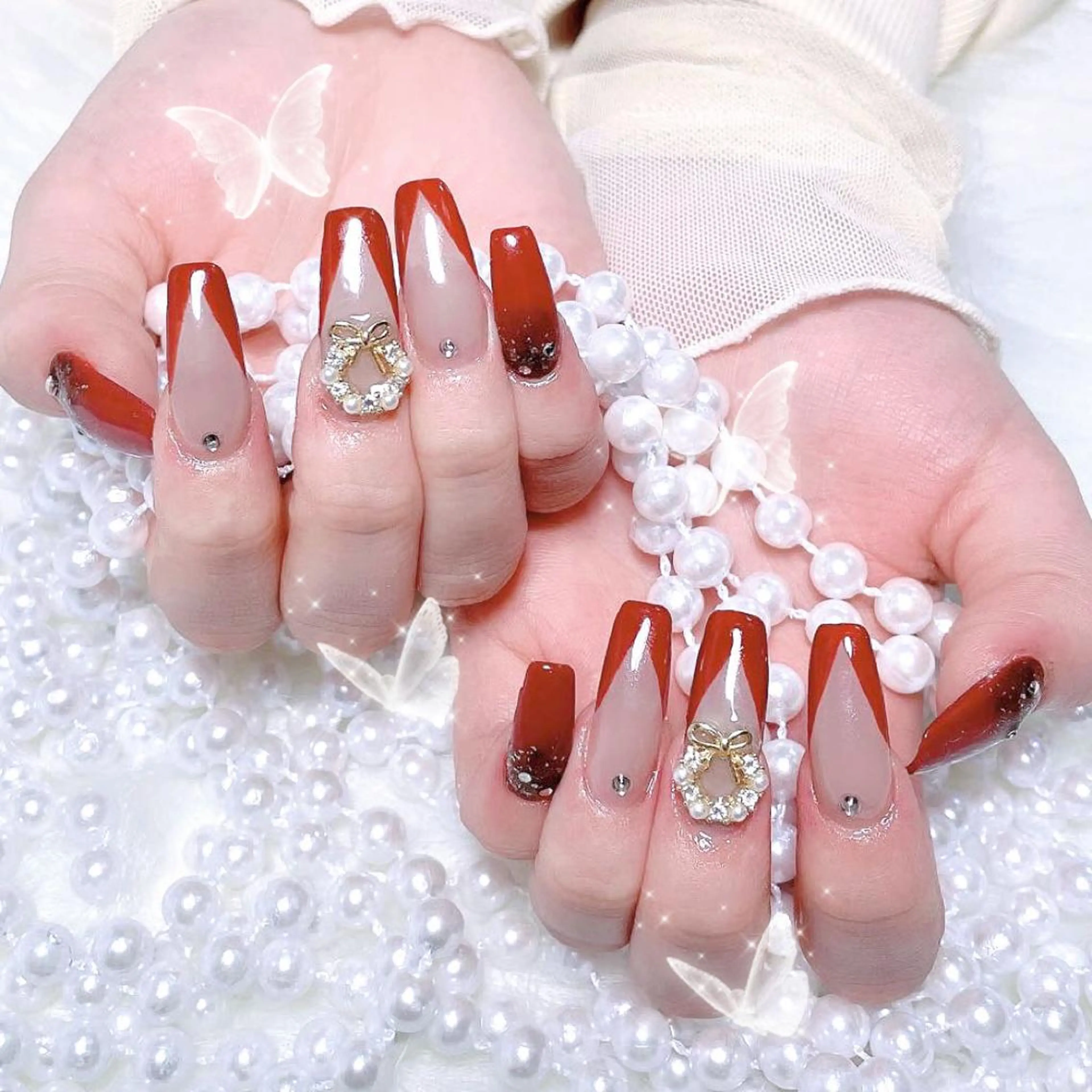 ネイル ハンドネイル queens nailsalonのネイルデザイン