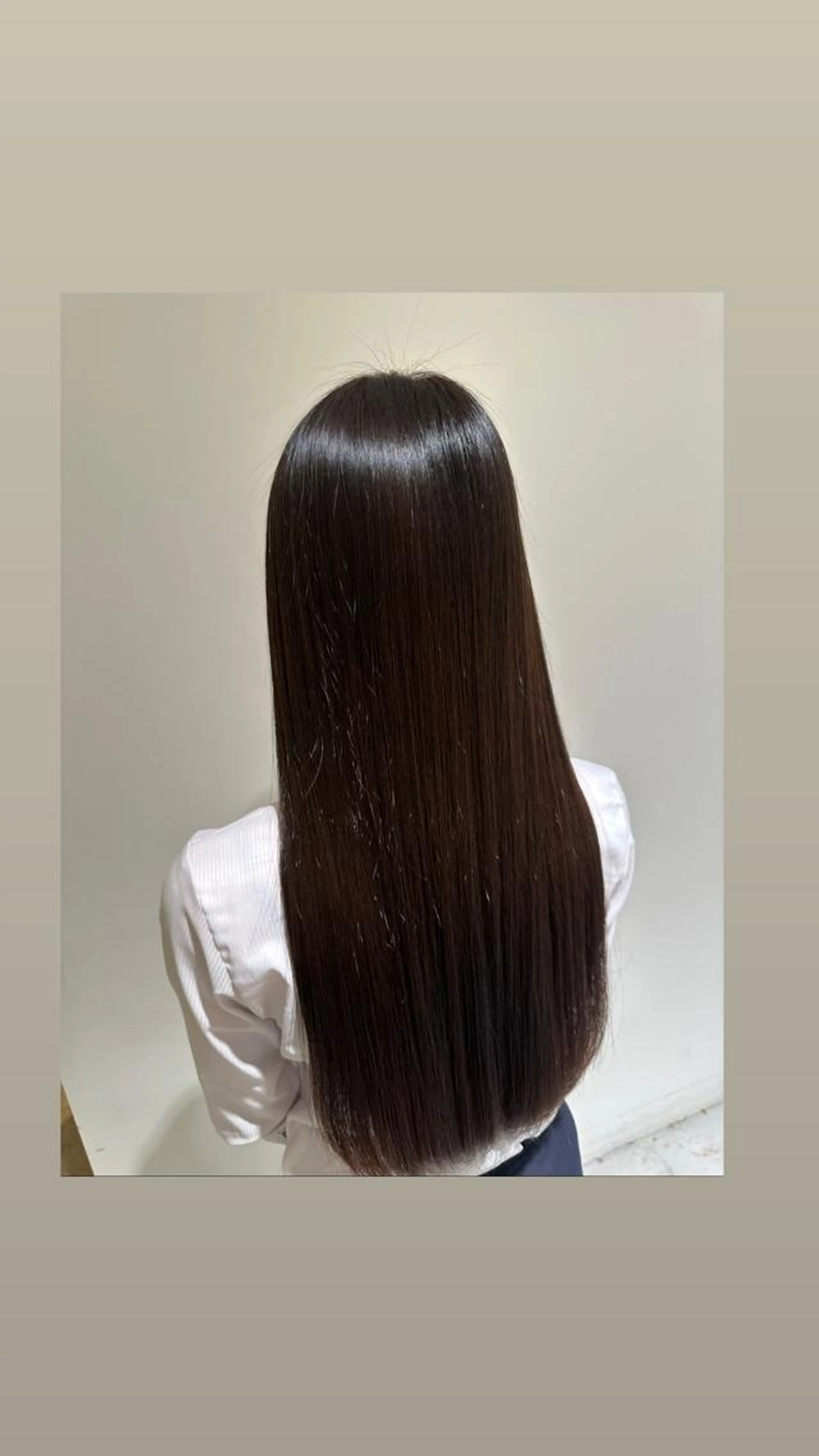 繰り返すほどキレイに◎ ''上品な艶と柔らかさを実感''髪質改善ヘアエステのみ¥6,930[蟹江]の写真