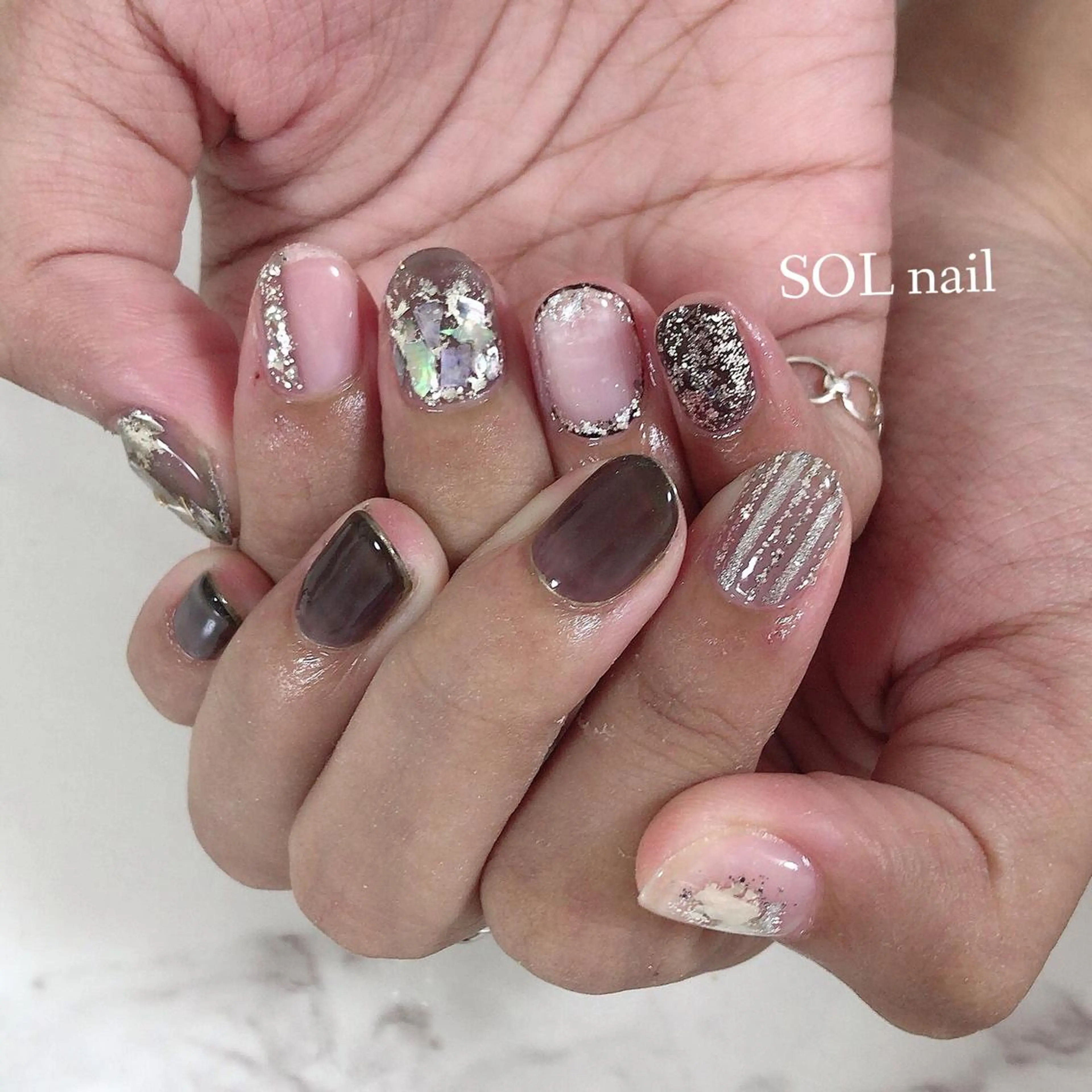 ネイル SOL NAILのネイルデザイン