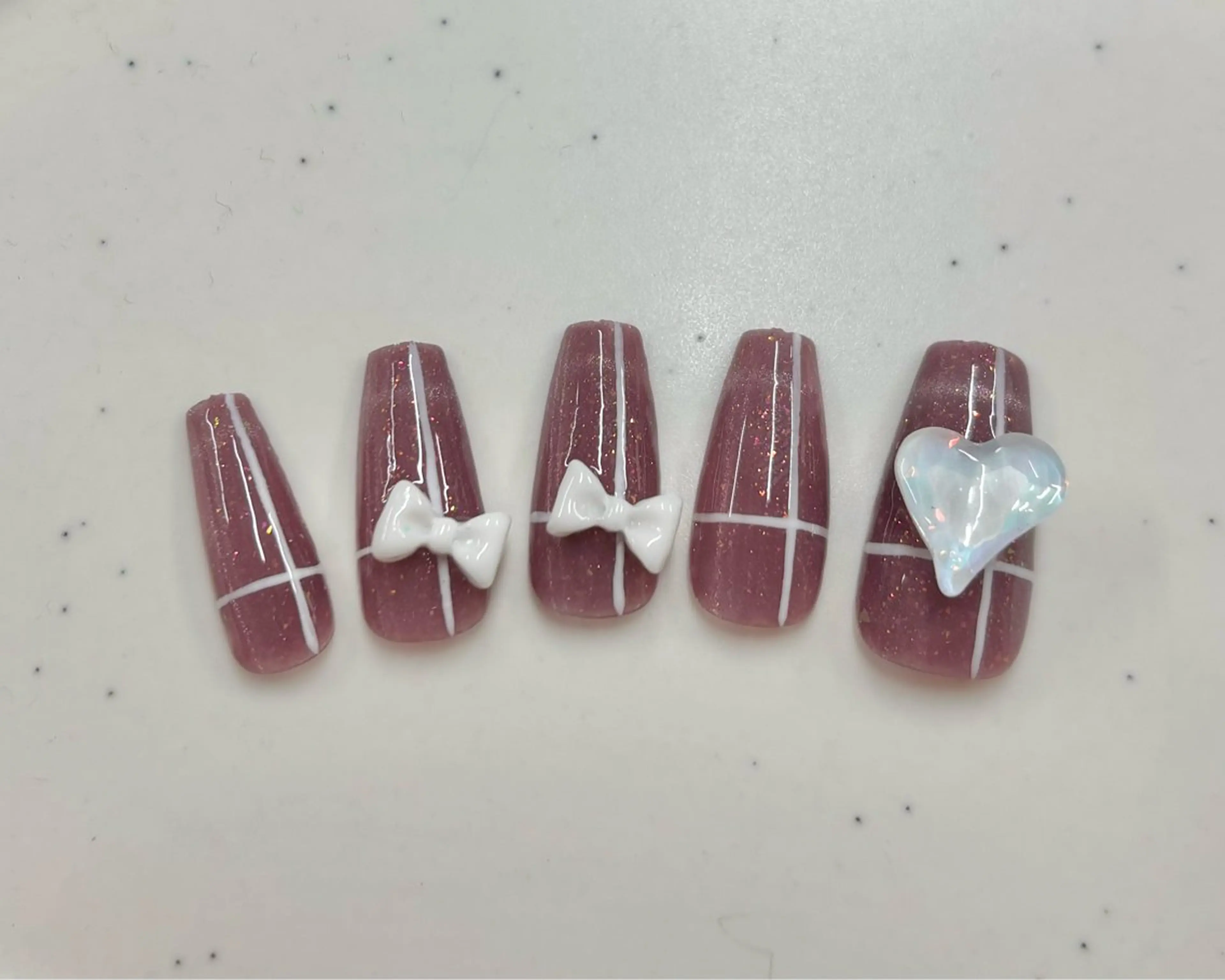 ネイル マグネットネイル ハンドネイル Sakura Hのネイルデザイン