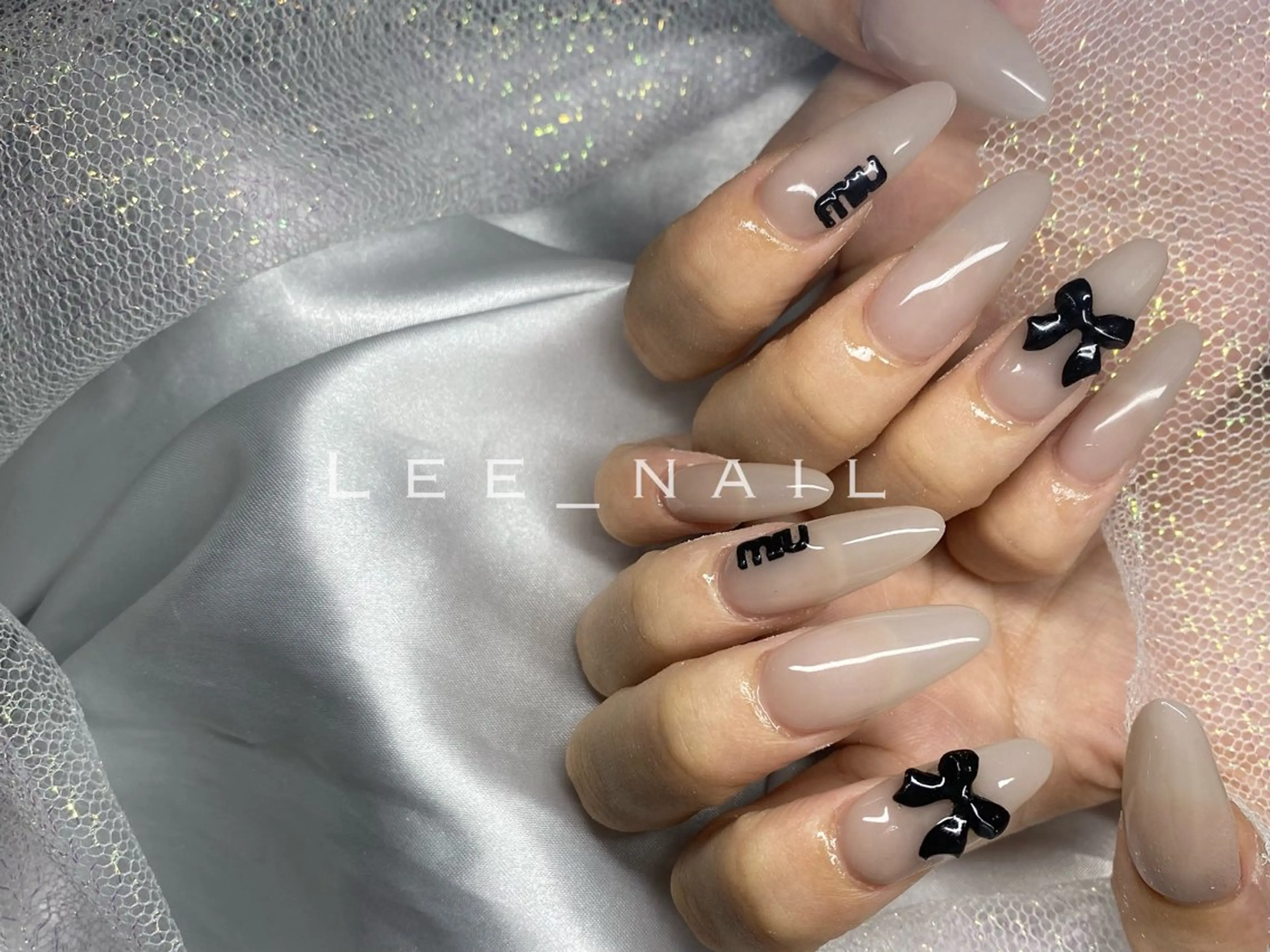 ネイル 長さ出し スカルプネイル ハンドネイル Lee_ nailのネイルデザイン