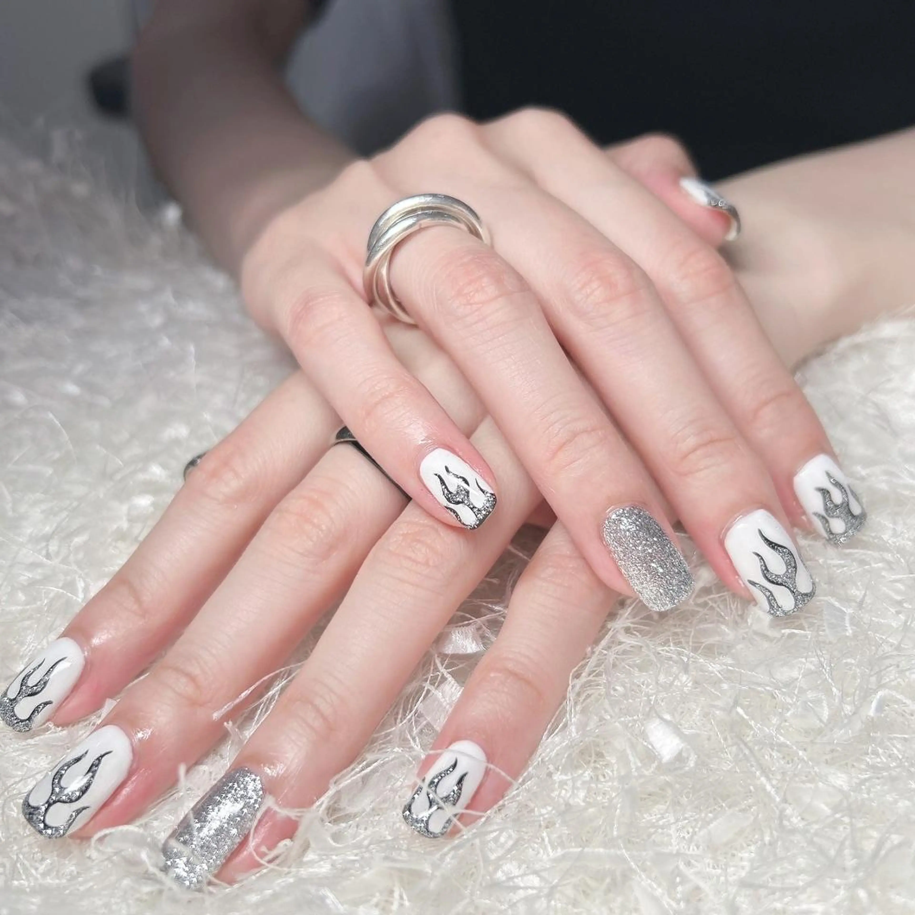 ネイル 長さ出し フットネイル フレンチネイル ジェルネイル グラデーション ハンドネイル Nail&eye Belire 新宿のネイルデザイン