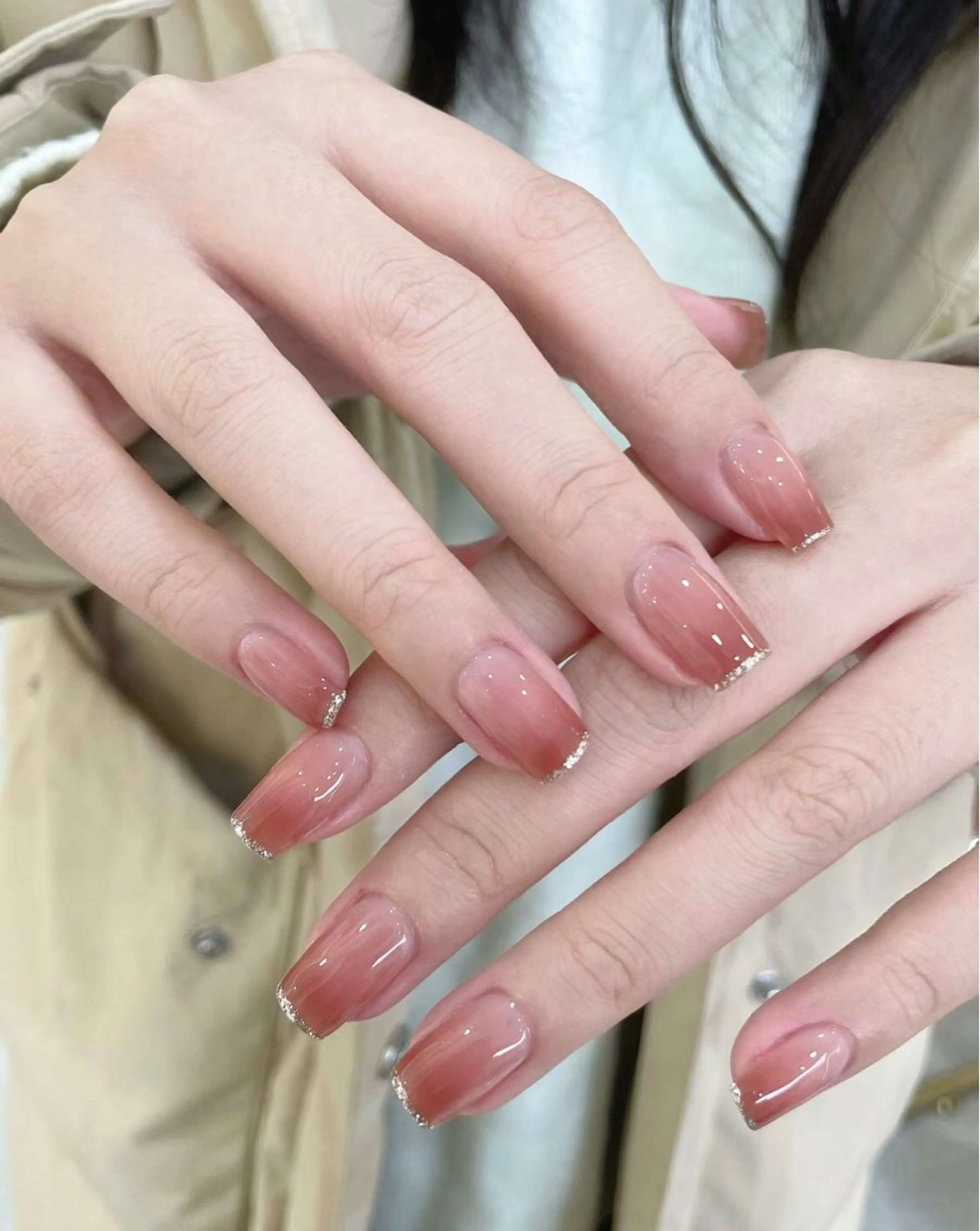 カラー ハンドネイル エリ🫧 nail池袋東口のネイルデザイン