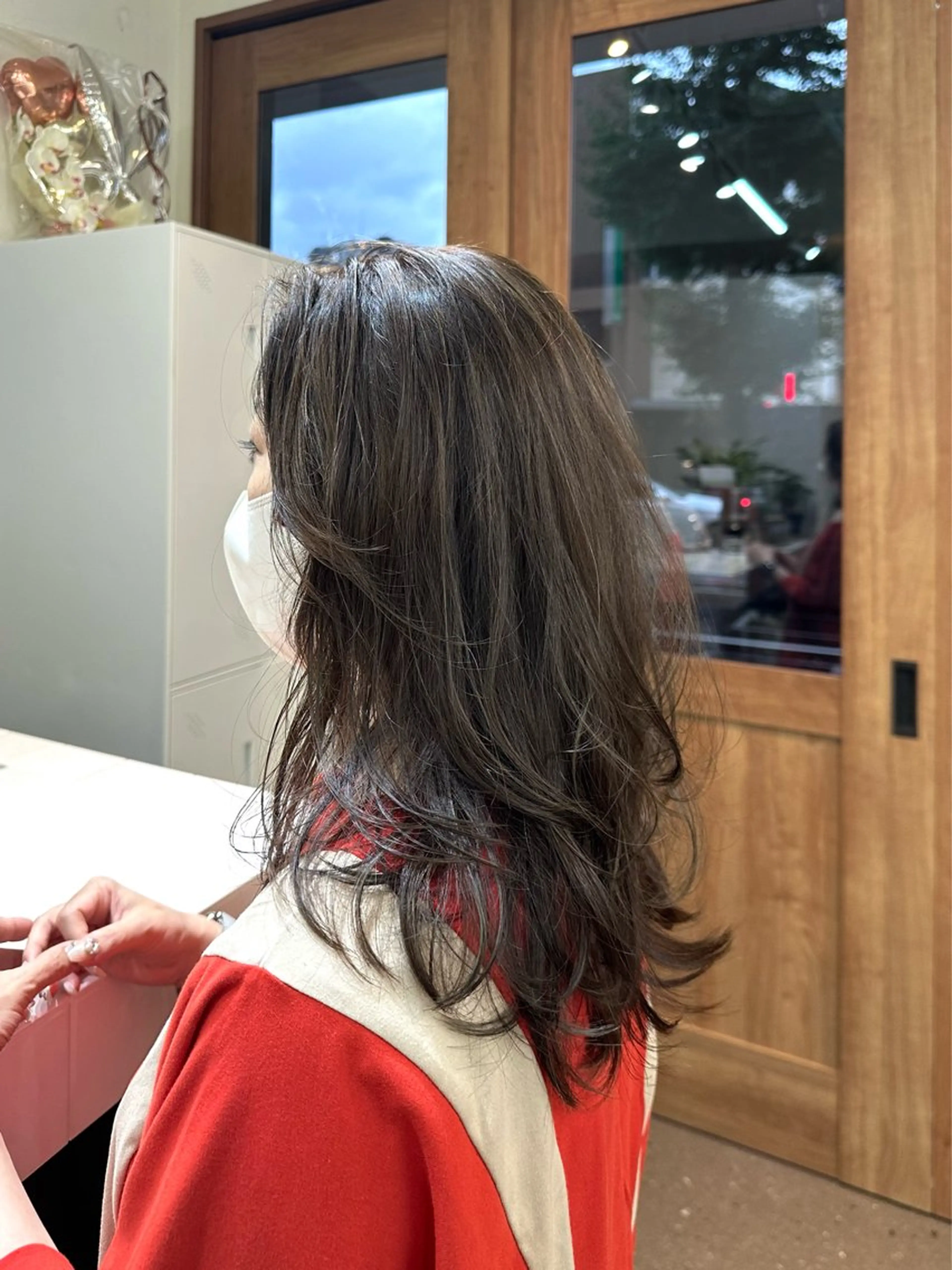 ロング レイヤーカット 鈴木 雅人のヘアスタイル