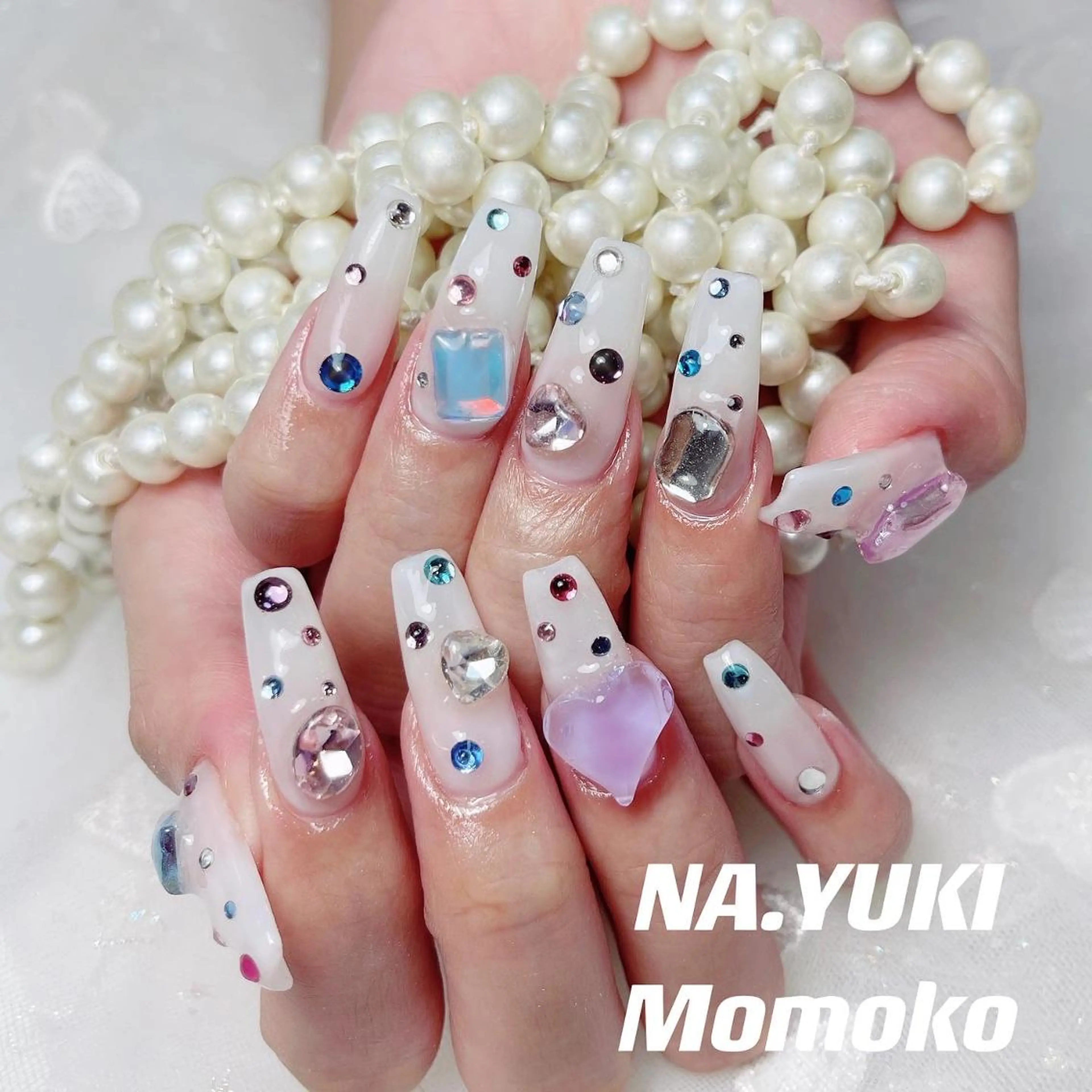 ネイル ハンドネイル 🎀 moo～ 🎀のネイルデザイン