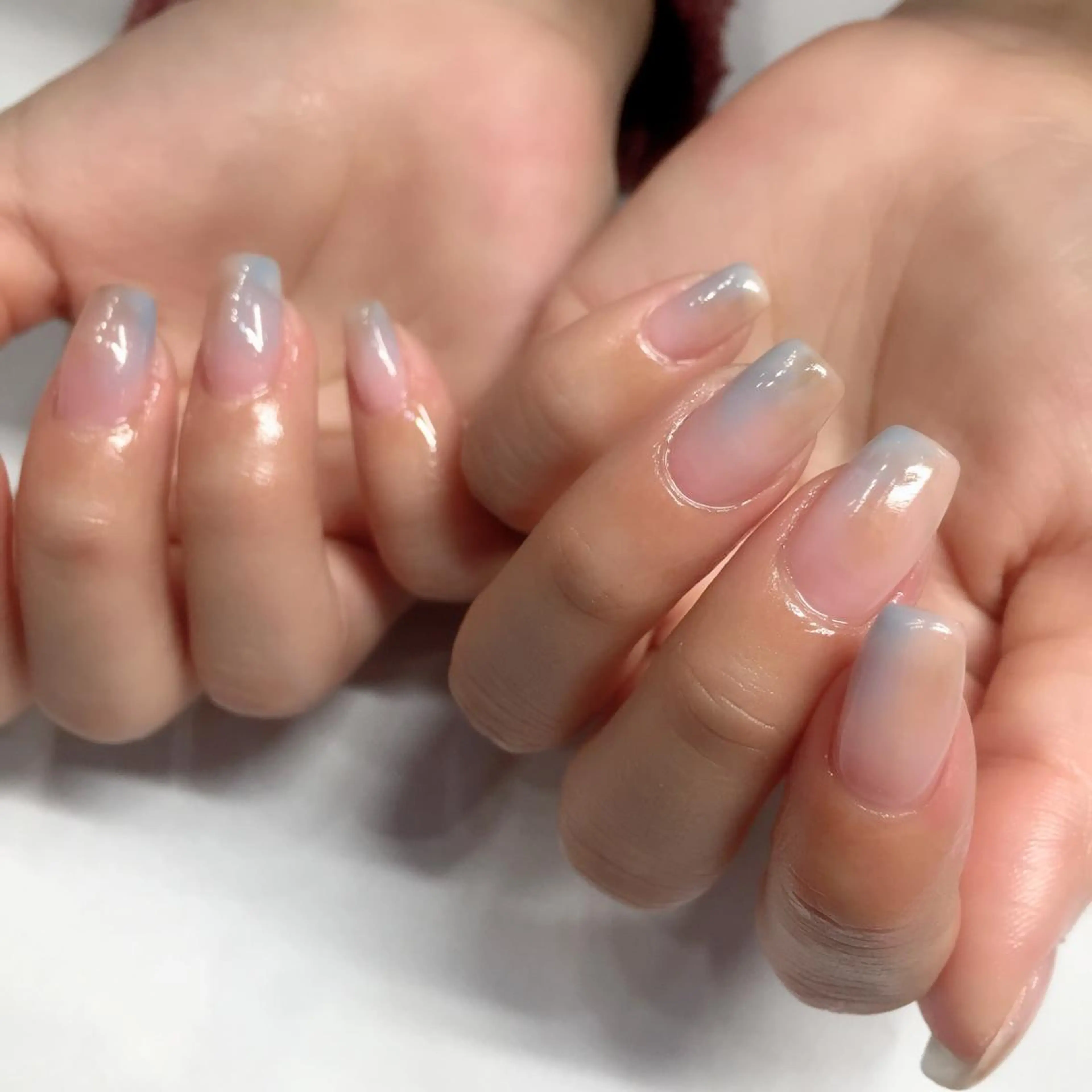 ネイル アートネイル ニュアンスネイル ガール ネイルサロンのネイルデザイン