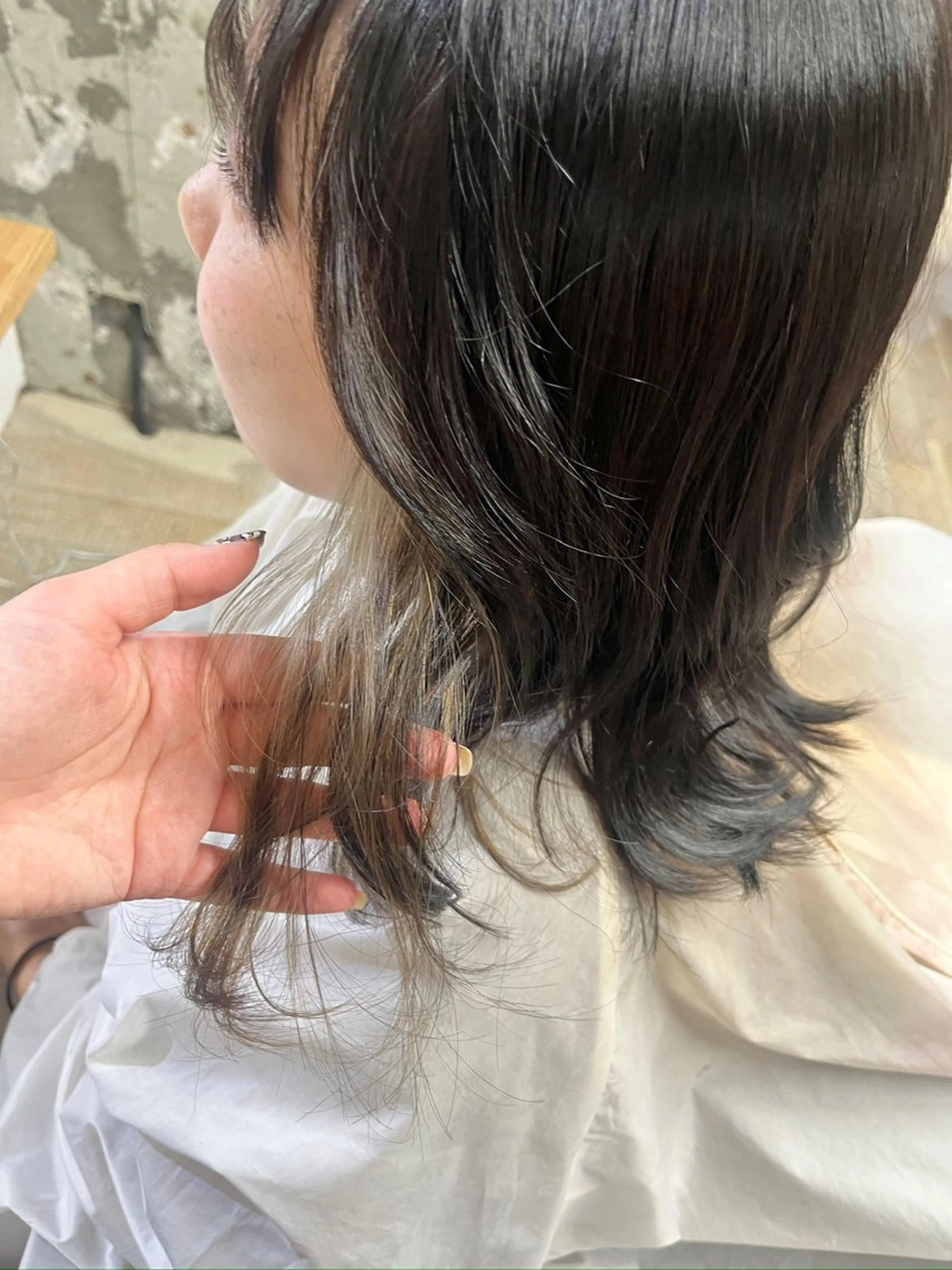 カラー ヘアカラー 大日向 彩音🫧🎀のヘアスタイル