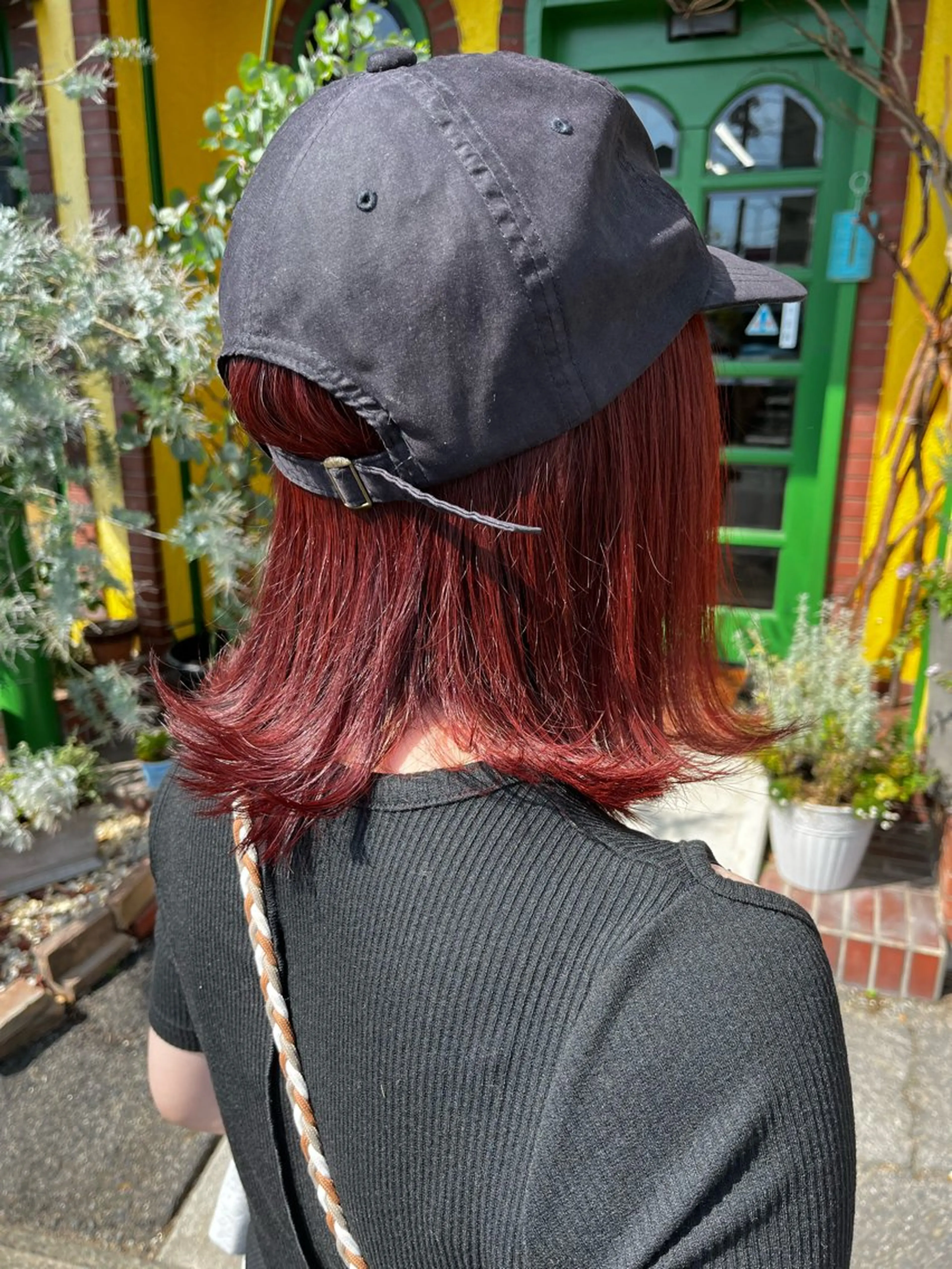 ショート カラー ブリーチ ブリーチなしカラー 大坪 拓斗のヘアスタイル