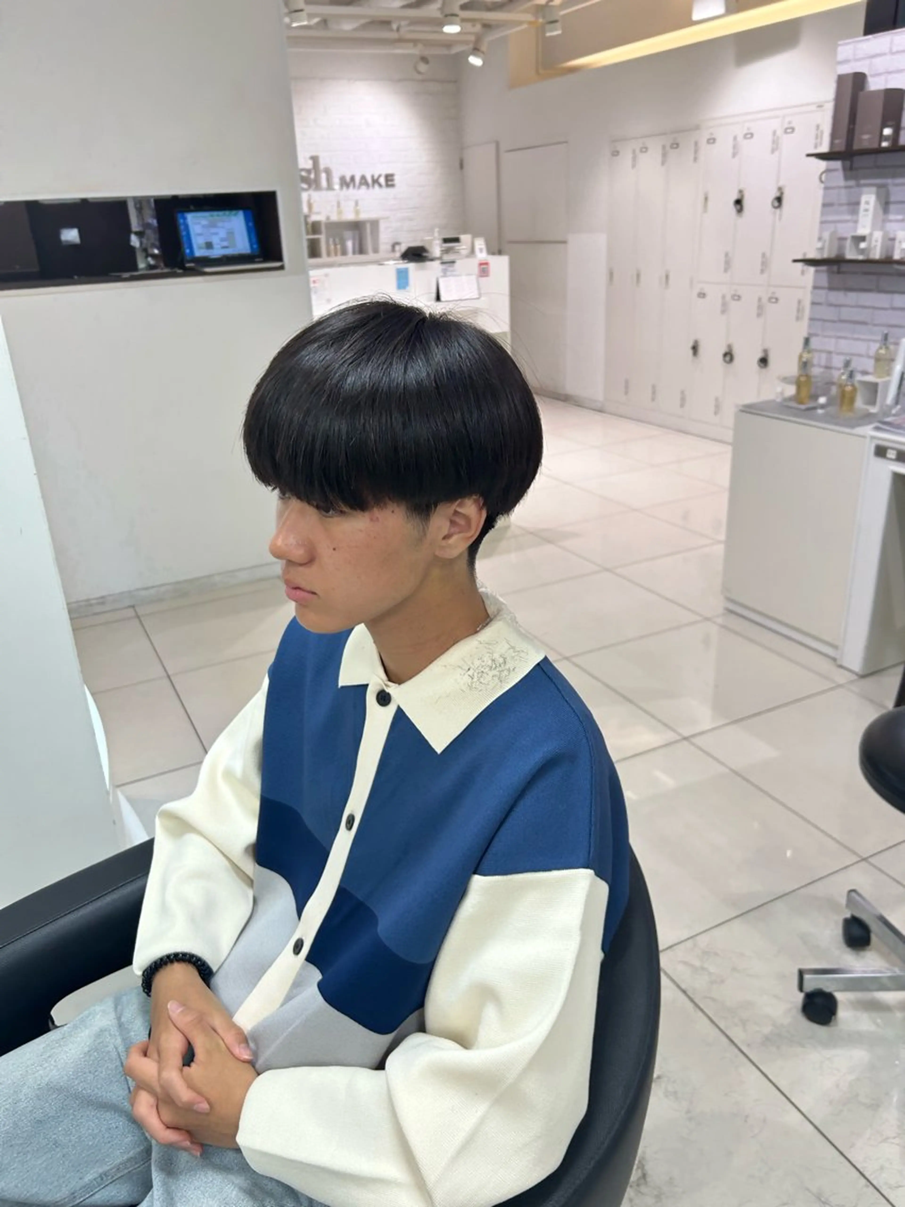 メンズ メンズブリーチ特化 🔥ハイトーンReoのヘアスタイル