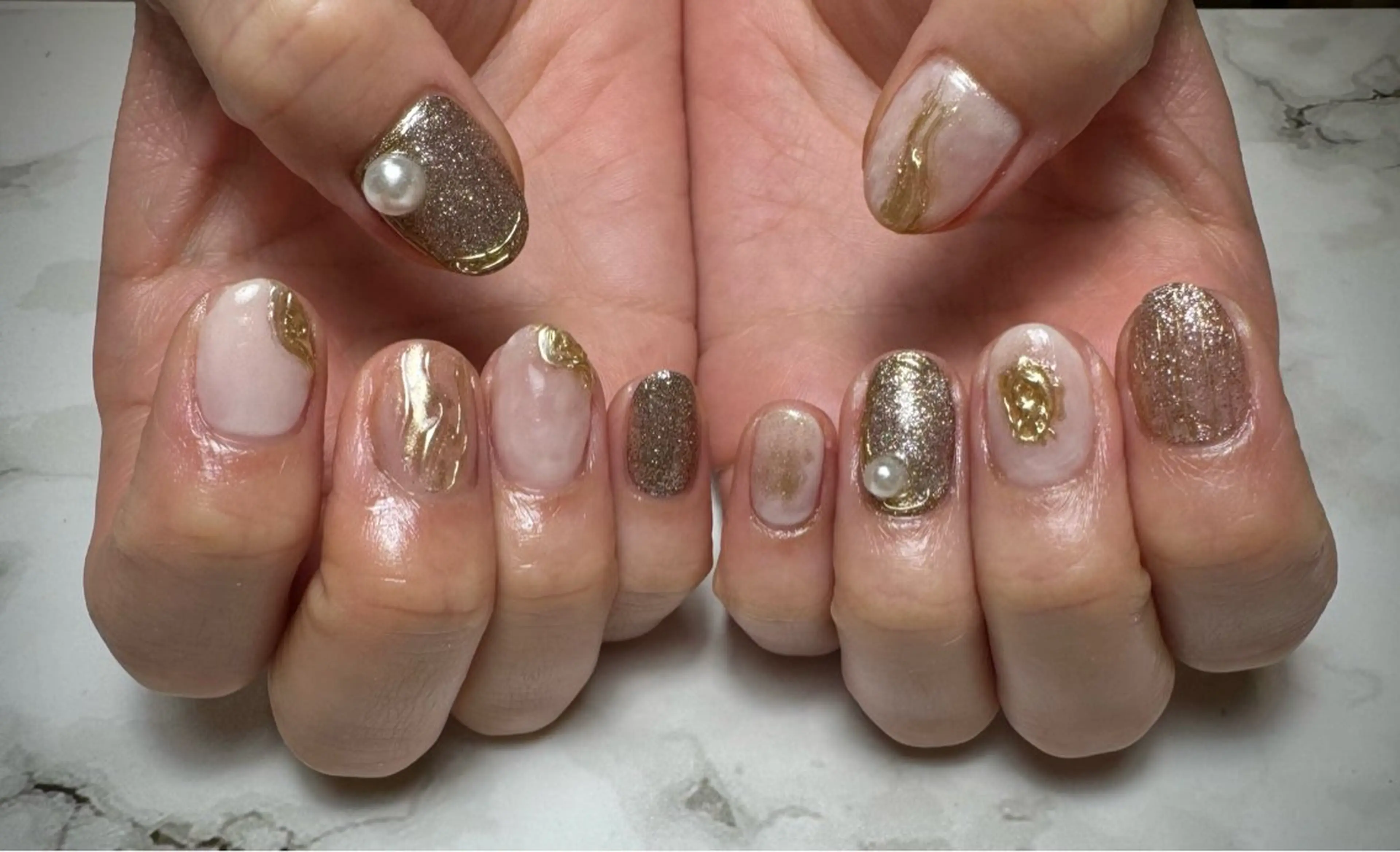 ネイル ニュアンスネイル kerekere💅 mikuのネイルデザイン