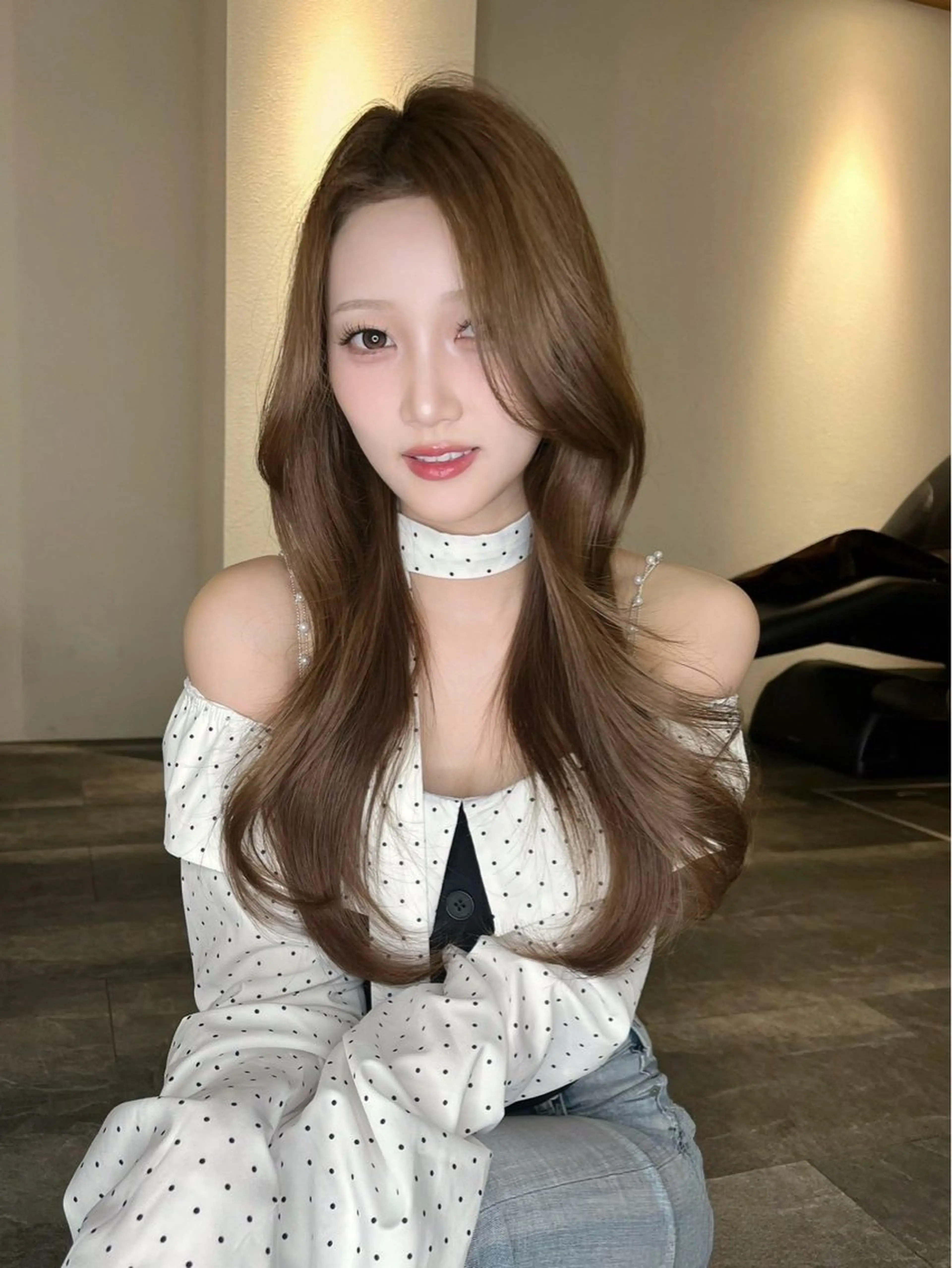 トーンアップしたい🎀 透明感カラー➕トリートメント🫧ロング料金なし🍓の写真