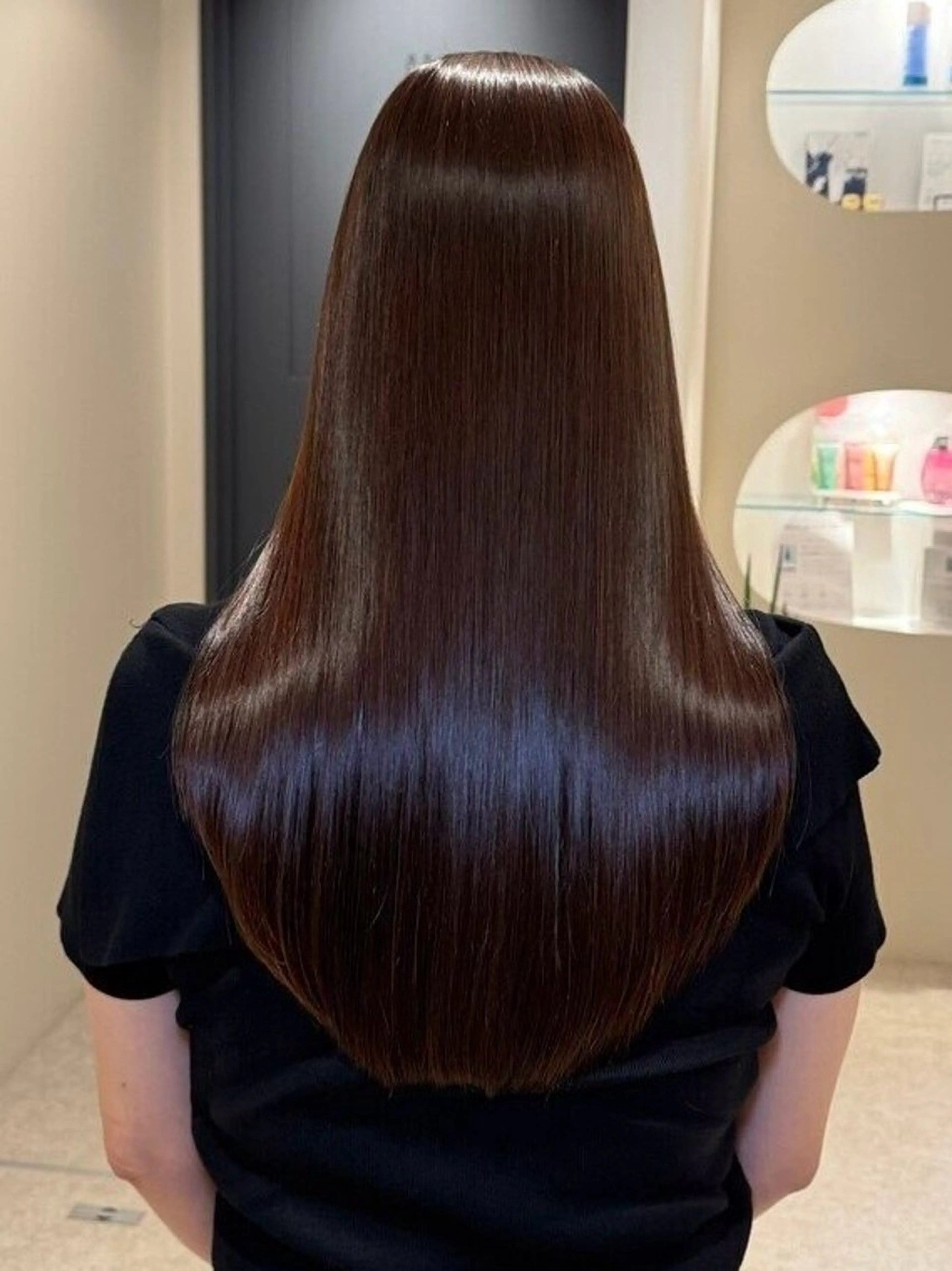 ロング 片山 輝のヘアスタイル