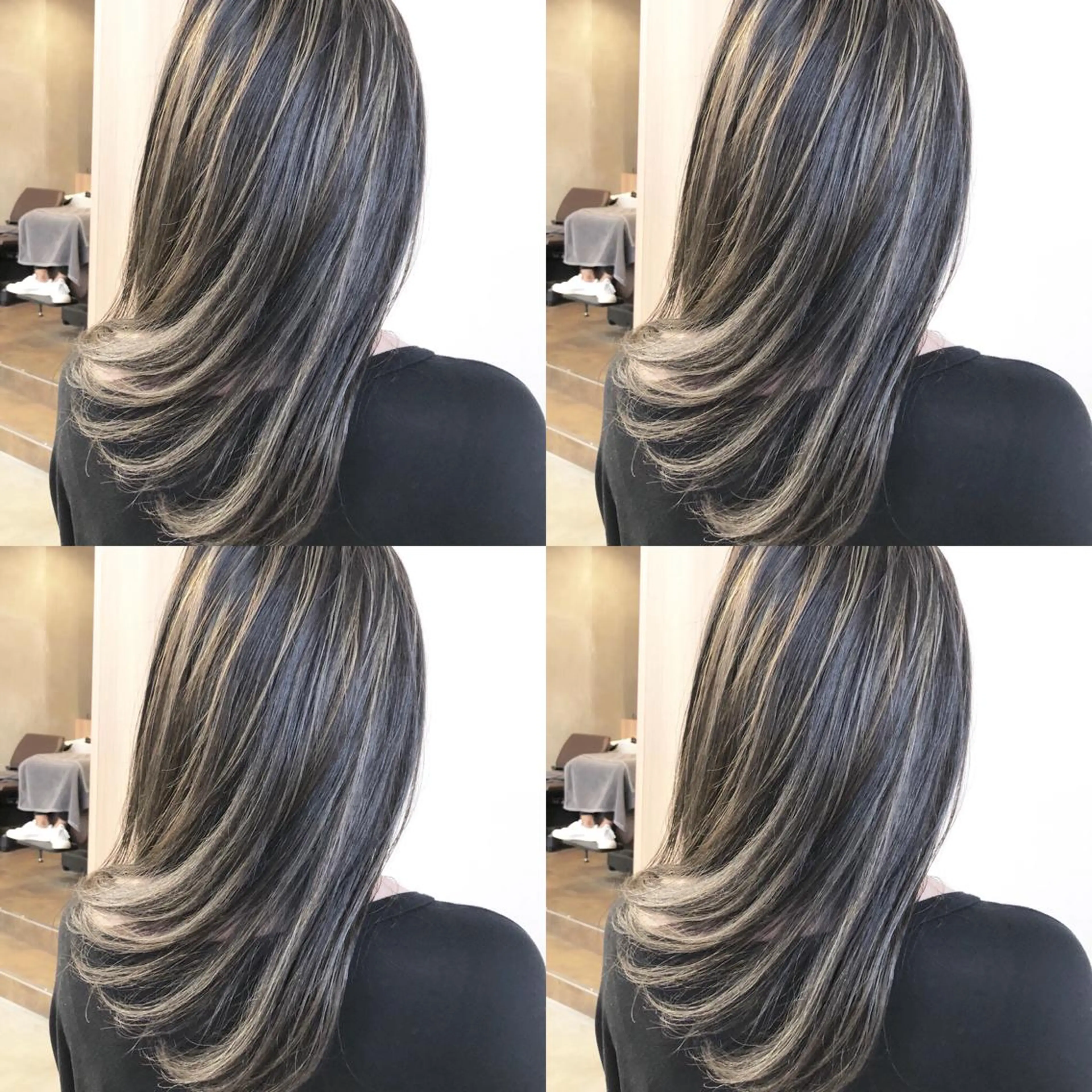 セミロング カラー ヘアアレンジ 🌼圧倒的な口コミ数 BRAVE柏東口のヘアスタイル