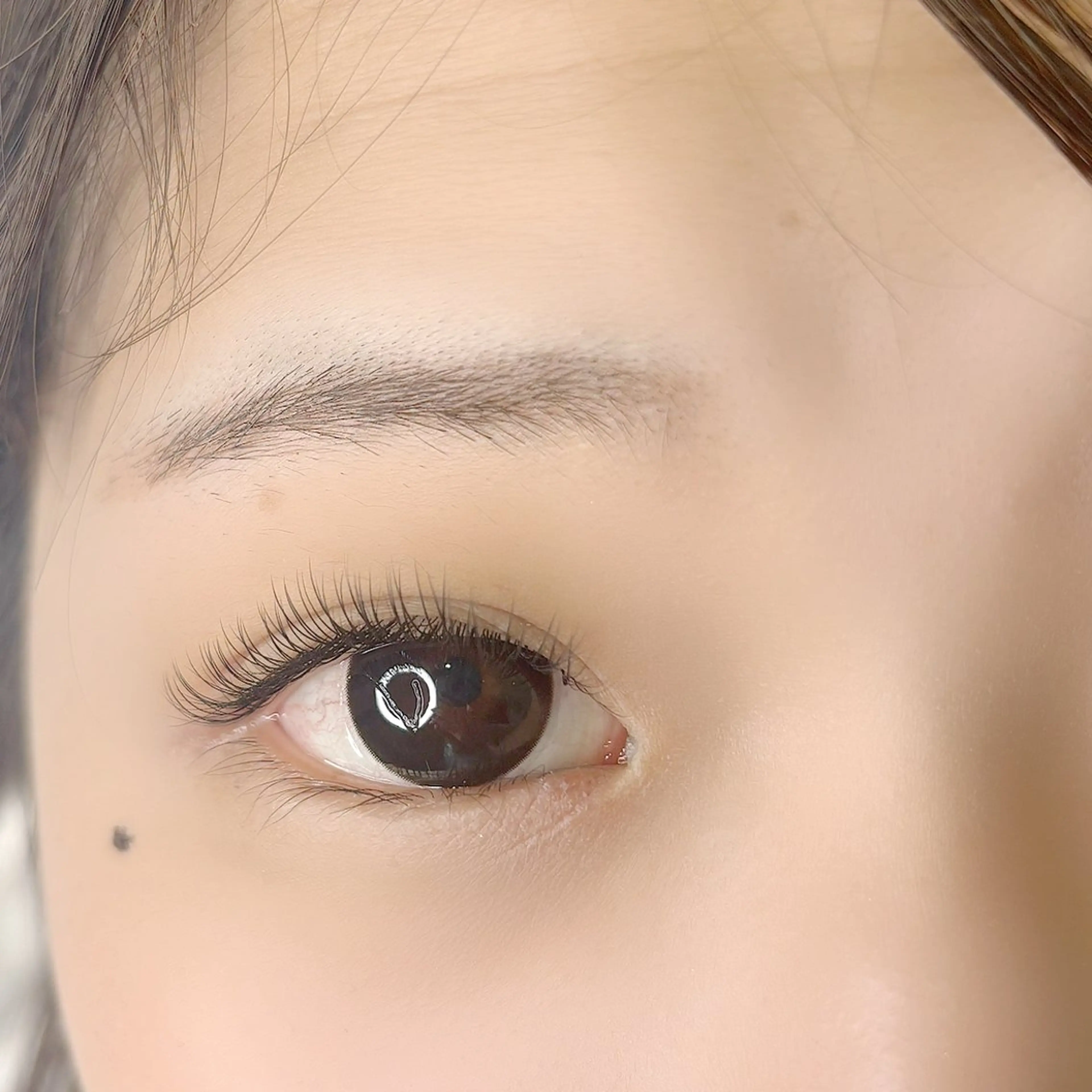 マツエク・マツパ フラットラッシュ natsumi .のマツエク・マツパデザイン