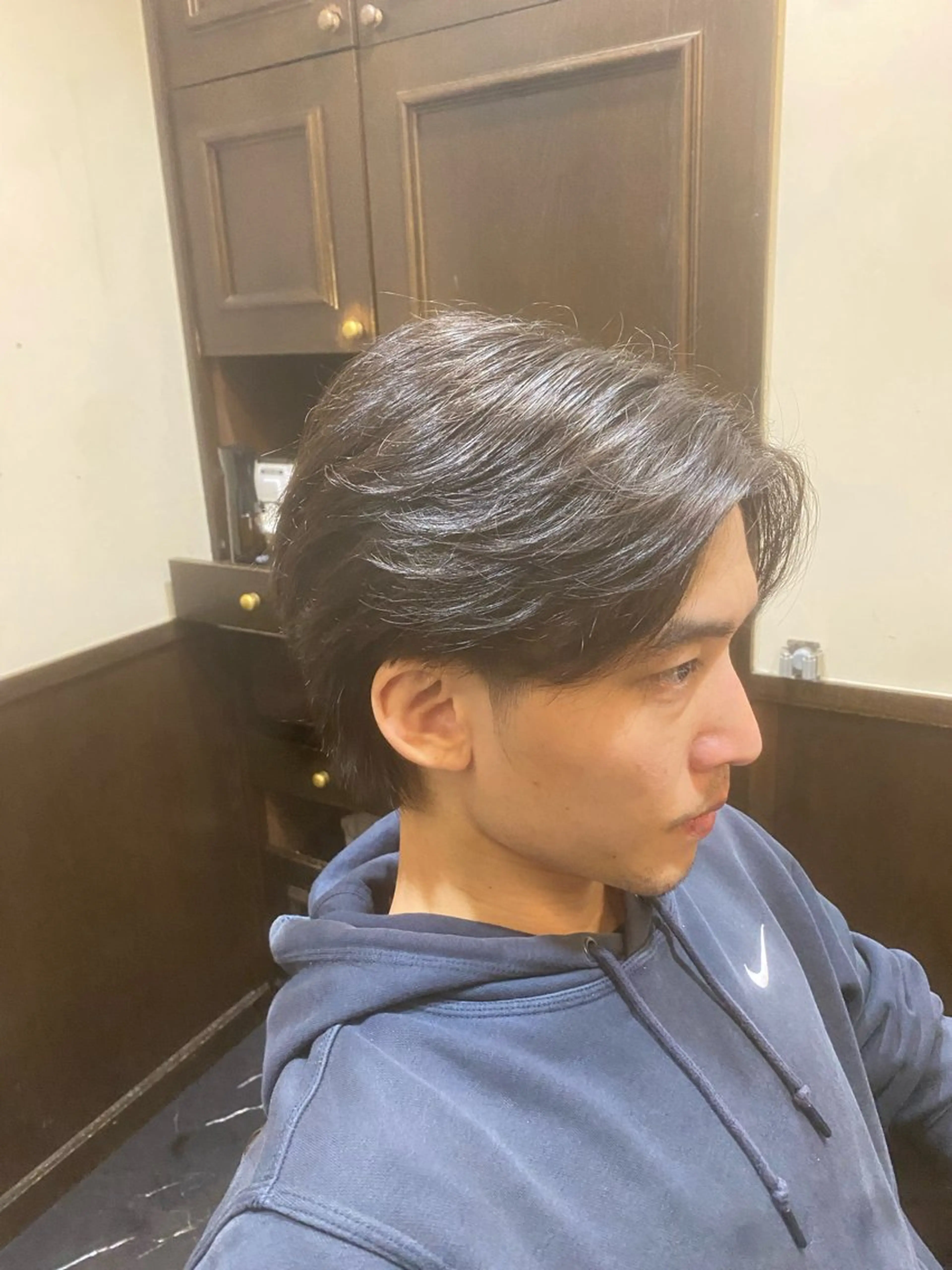 ミディアム 對馬 虎太郎のヘアスタイル