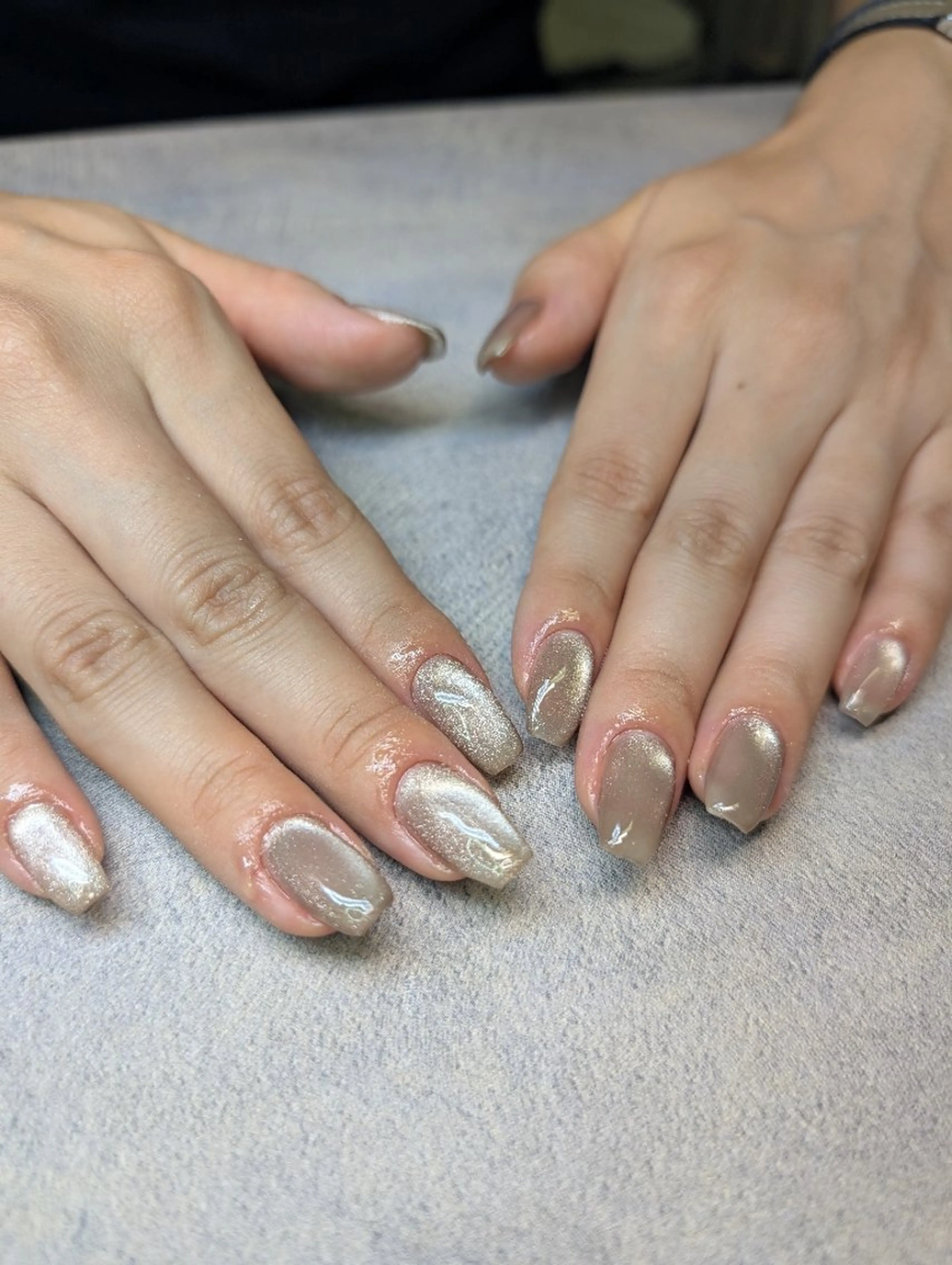 ネイル ニュアンスネイル ハンドネイル miwa🌿 .fのネイルデザイン