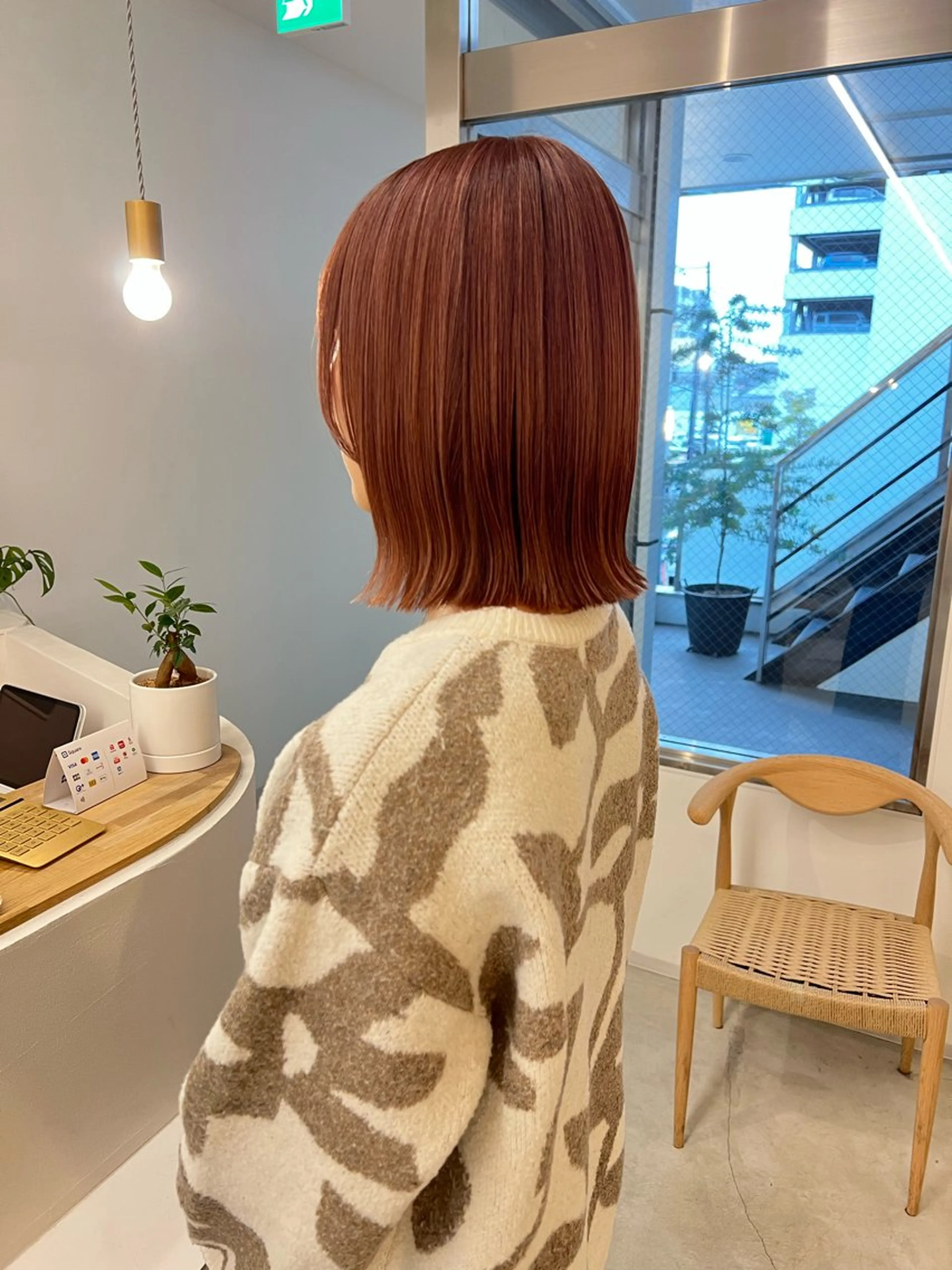 ミディアム yu koのヘアスタイル