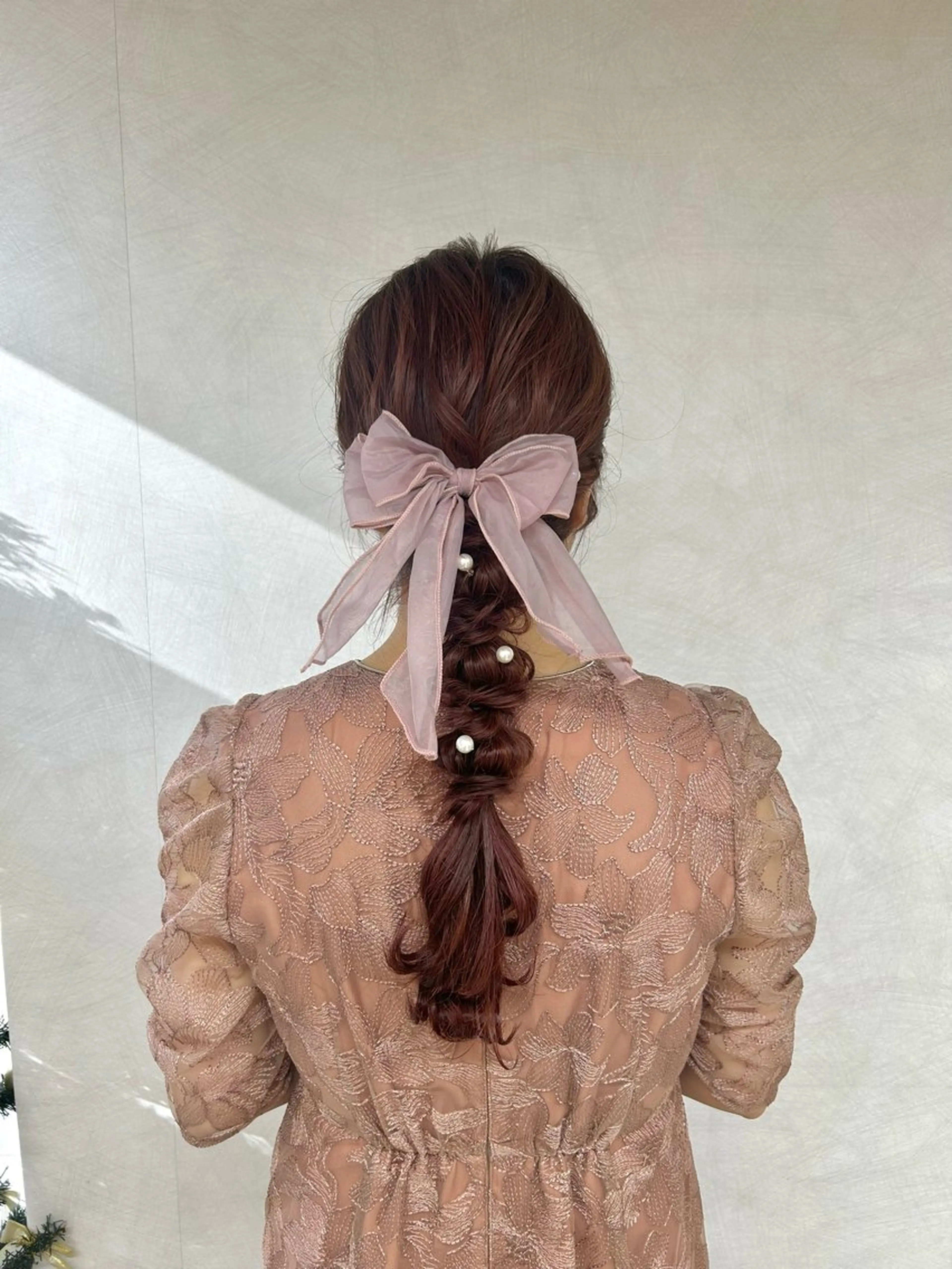 ヘアアレンジ ヘアセット ヘアセット／眉毛カッ ト/Nana〻のヘアスタイル