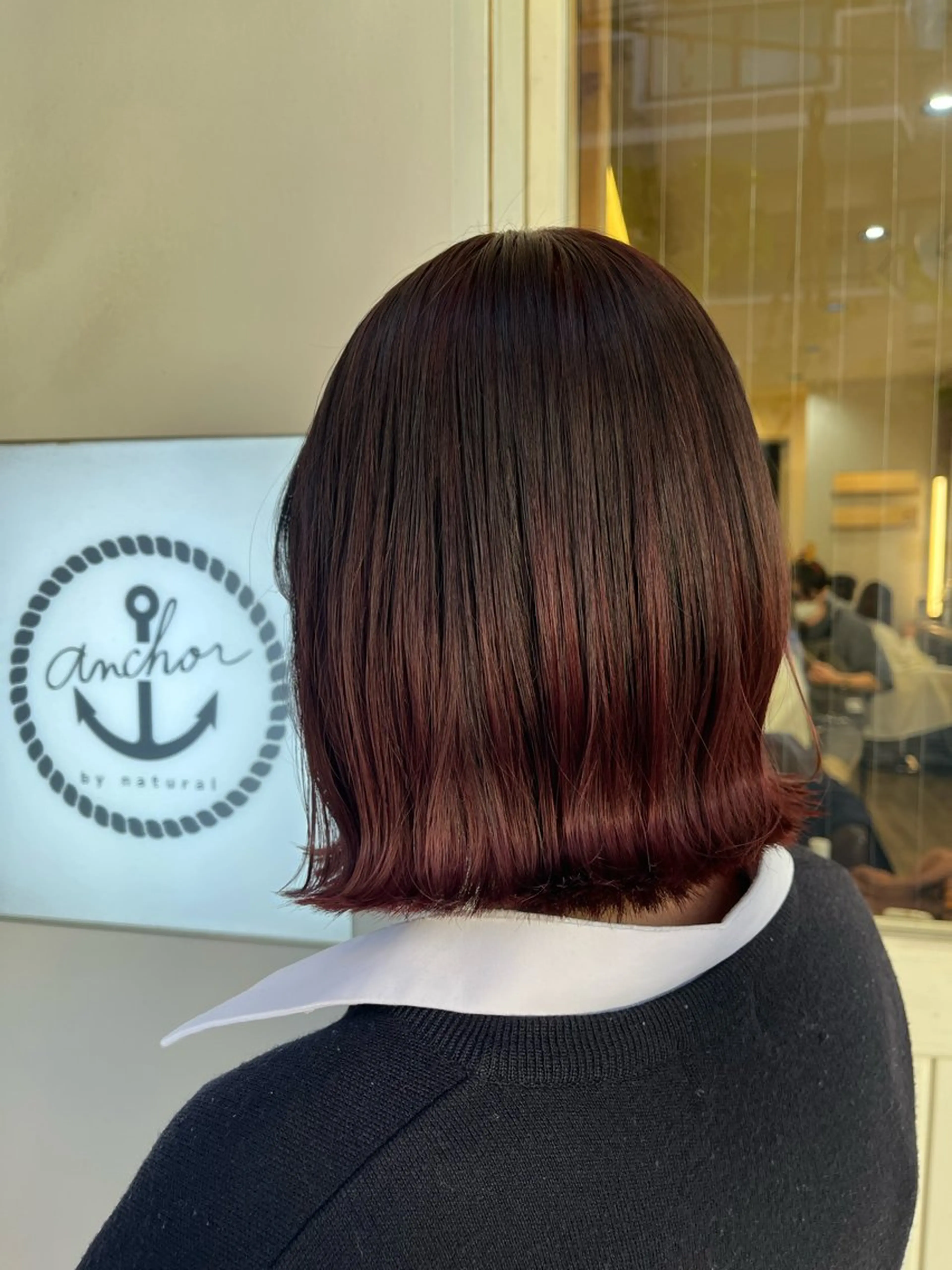 ショート カラー 阿部 翔一郎/暖色系カラーのヘアスタイル