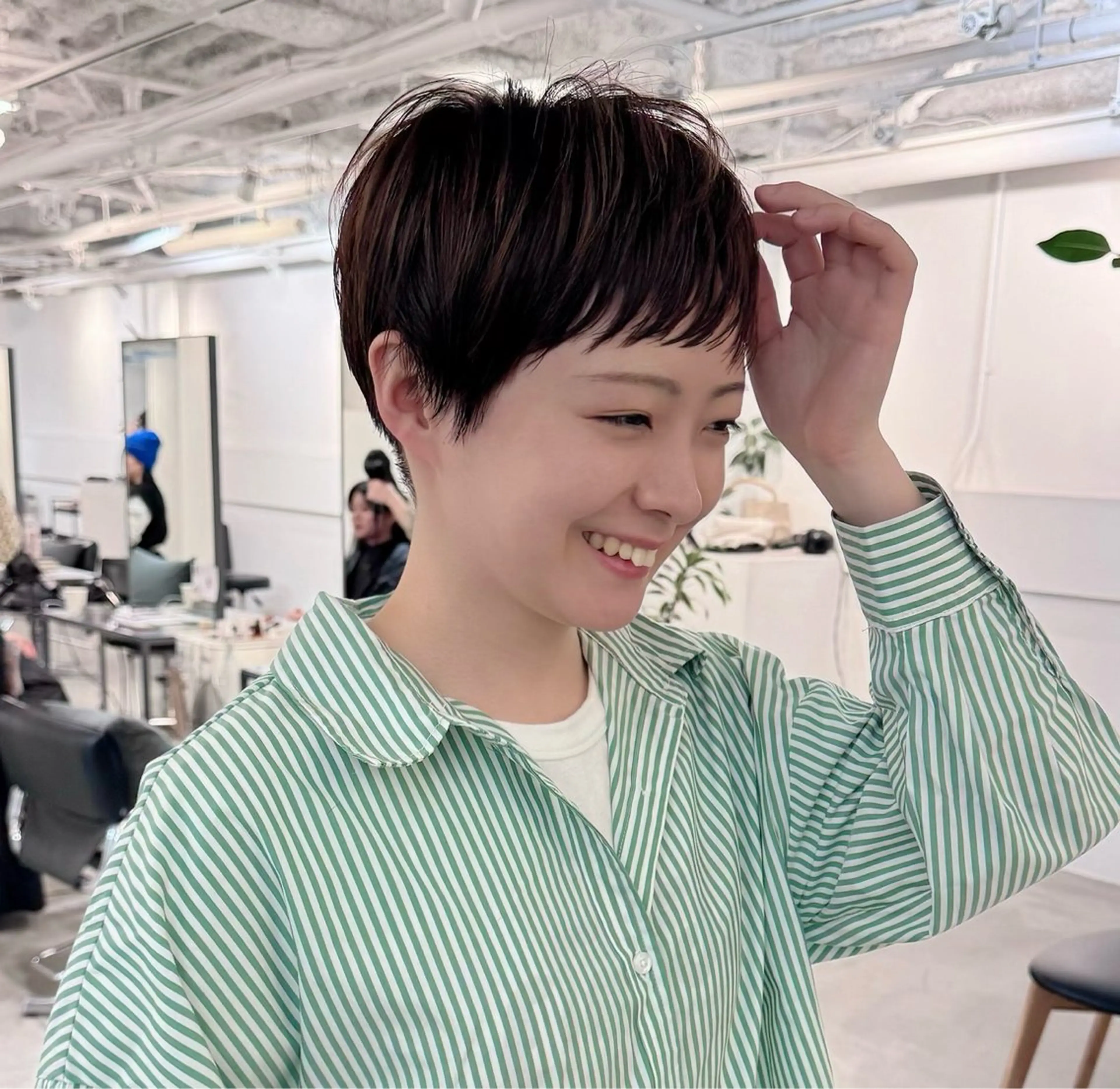 ショート カット ヘアカラー トリートメント カット特化 /BLUET/新宿のヘアスタイル