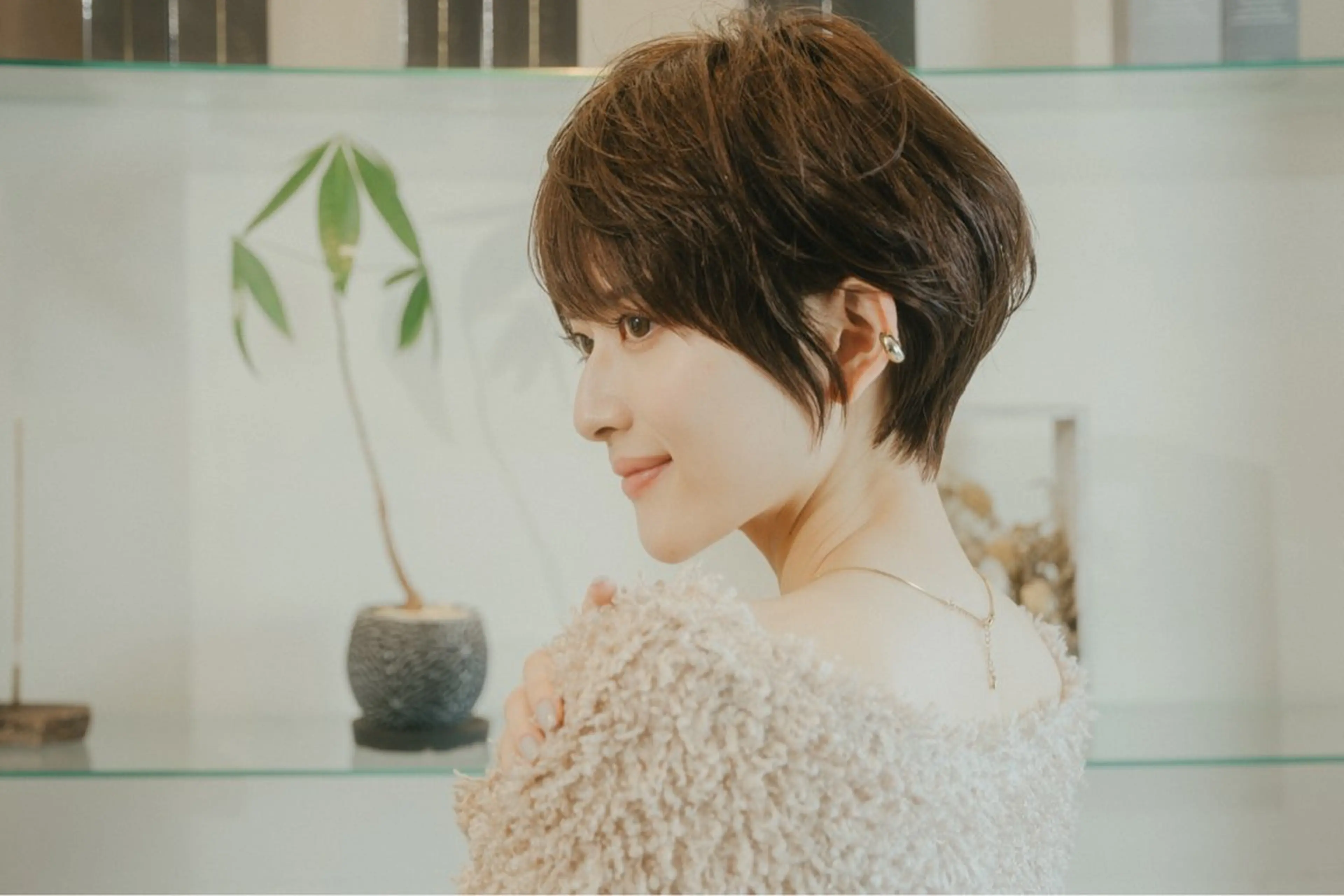 ショート 石井綾華🩰 ブリーチモデル募集✨のヘアスタイル