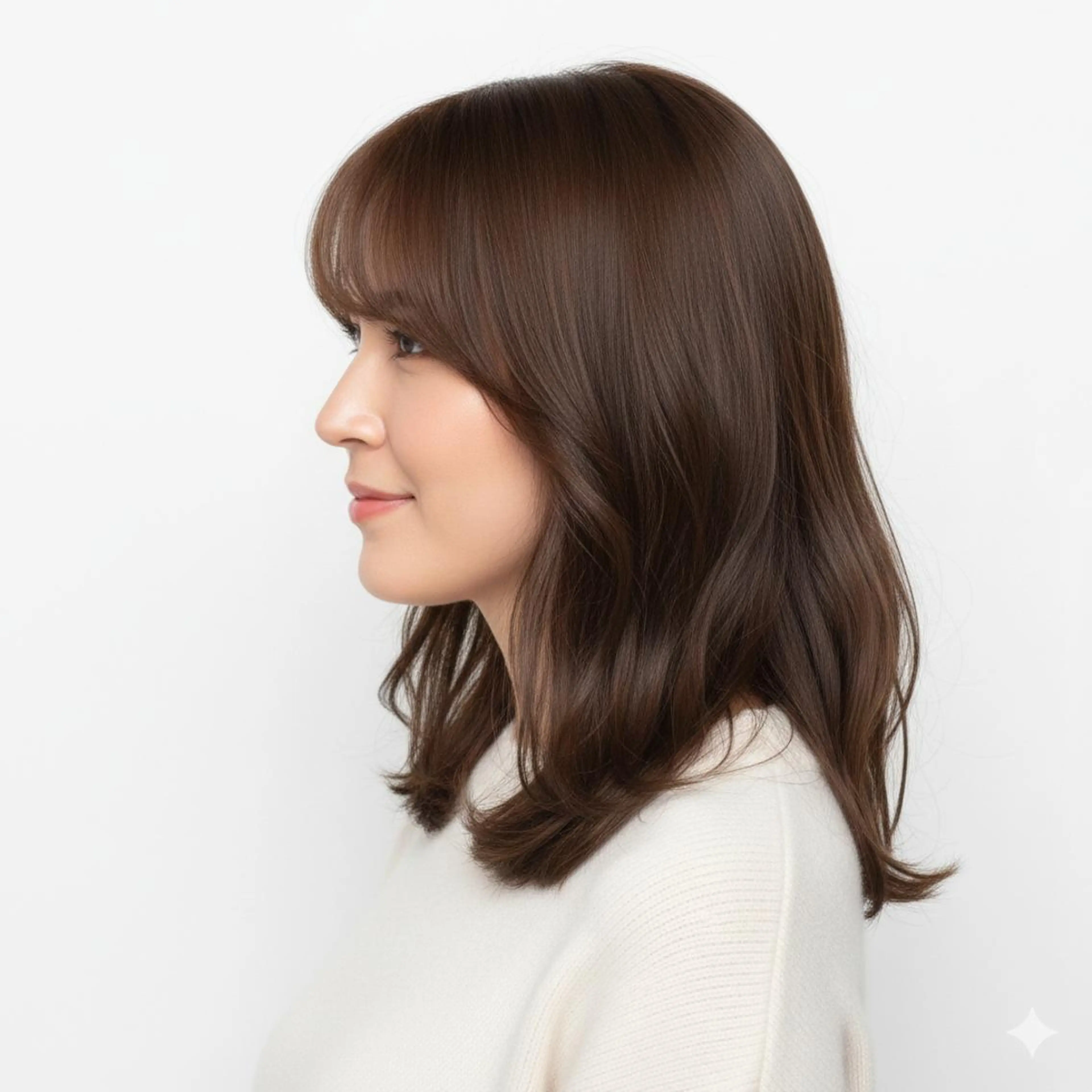 ミディアム ヘアレスキュー つや髪本店のヘアスタイル