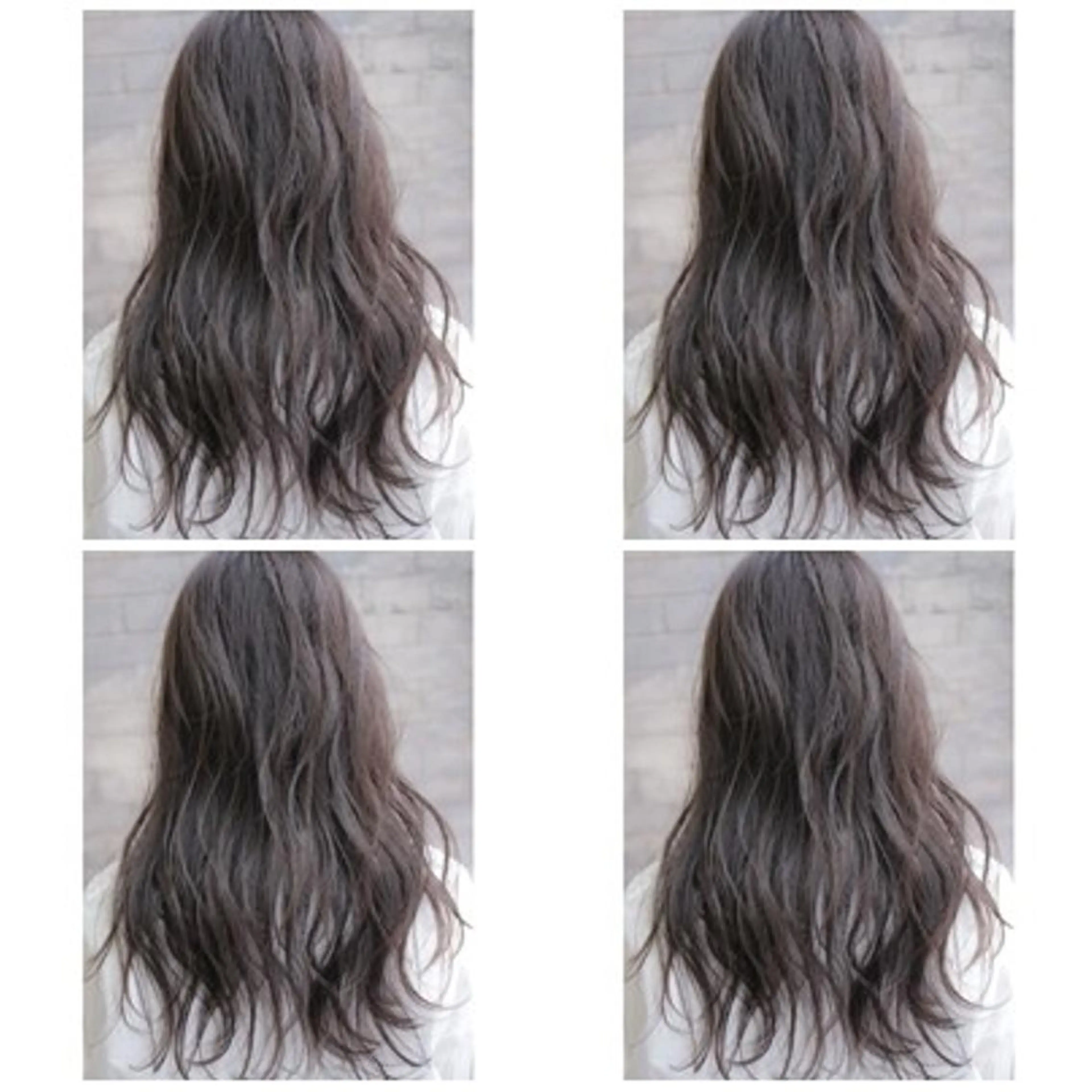 ロング カラー アッシュ アッシュグレー アッシュグレージュ グレージュ ロング タナカ *歴10年以上*のヘアスタイル