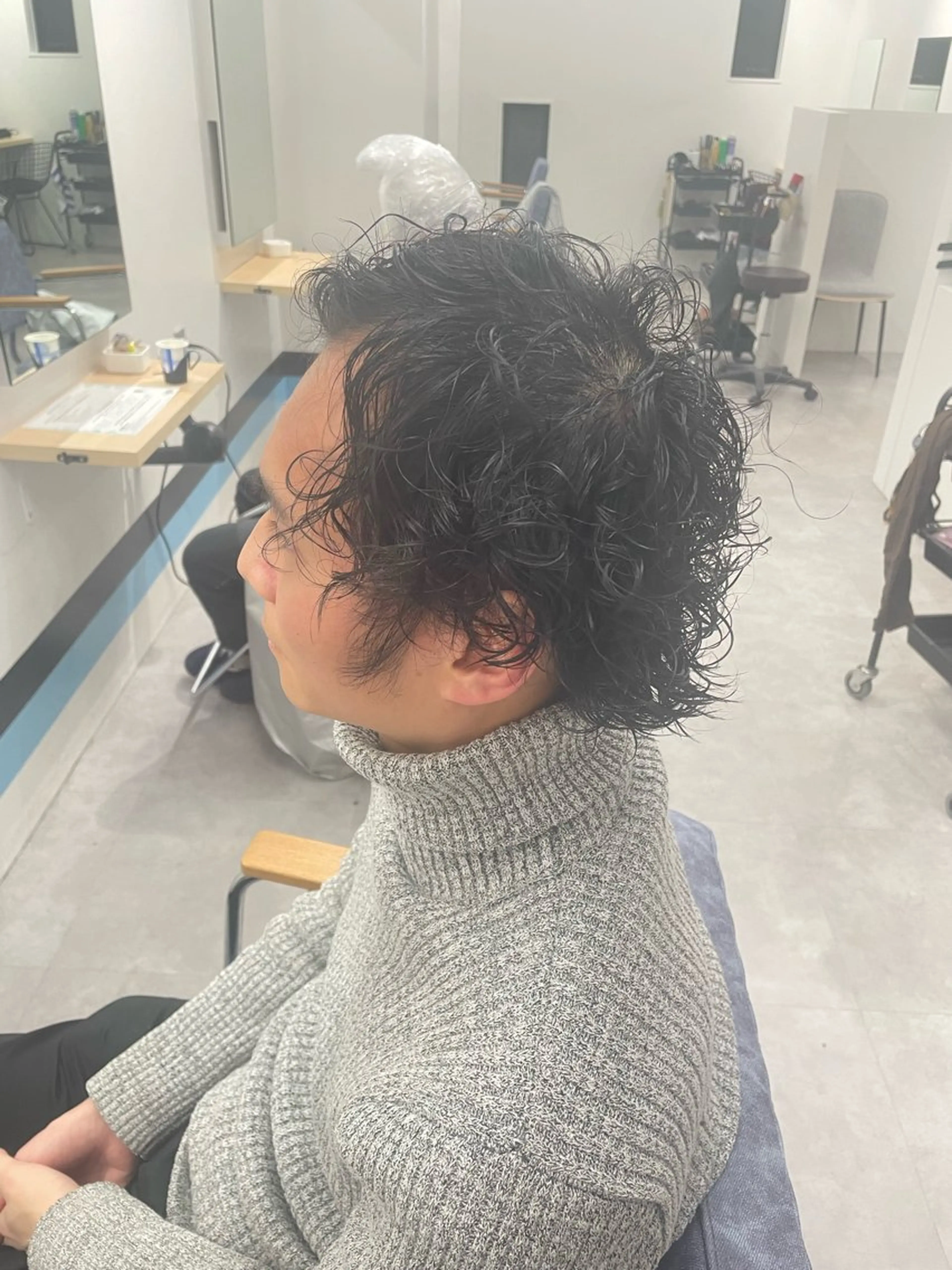 メンズ限定‼️カット+パーマの写真