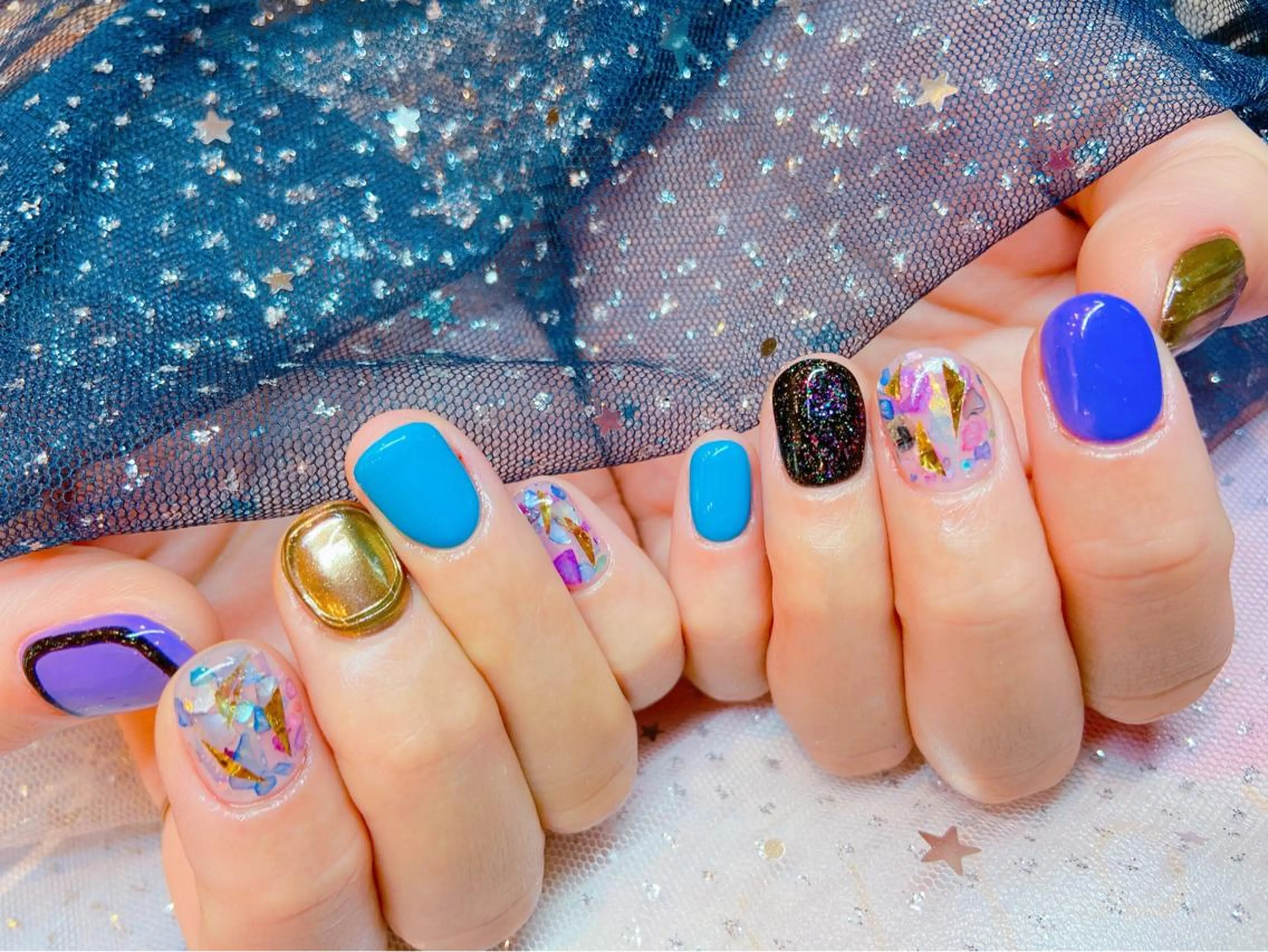 ネイル 長さだし専門店 M2　rikaのネイルデザイン