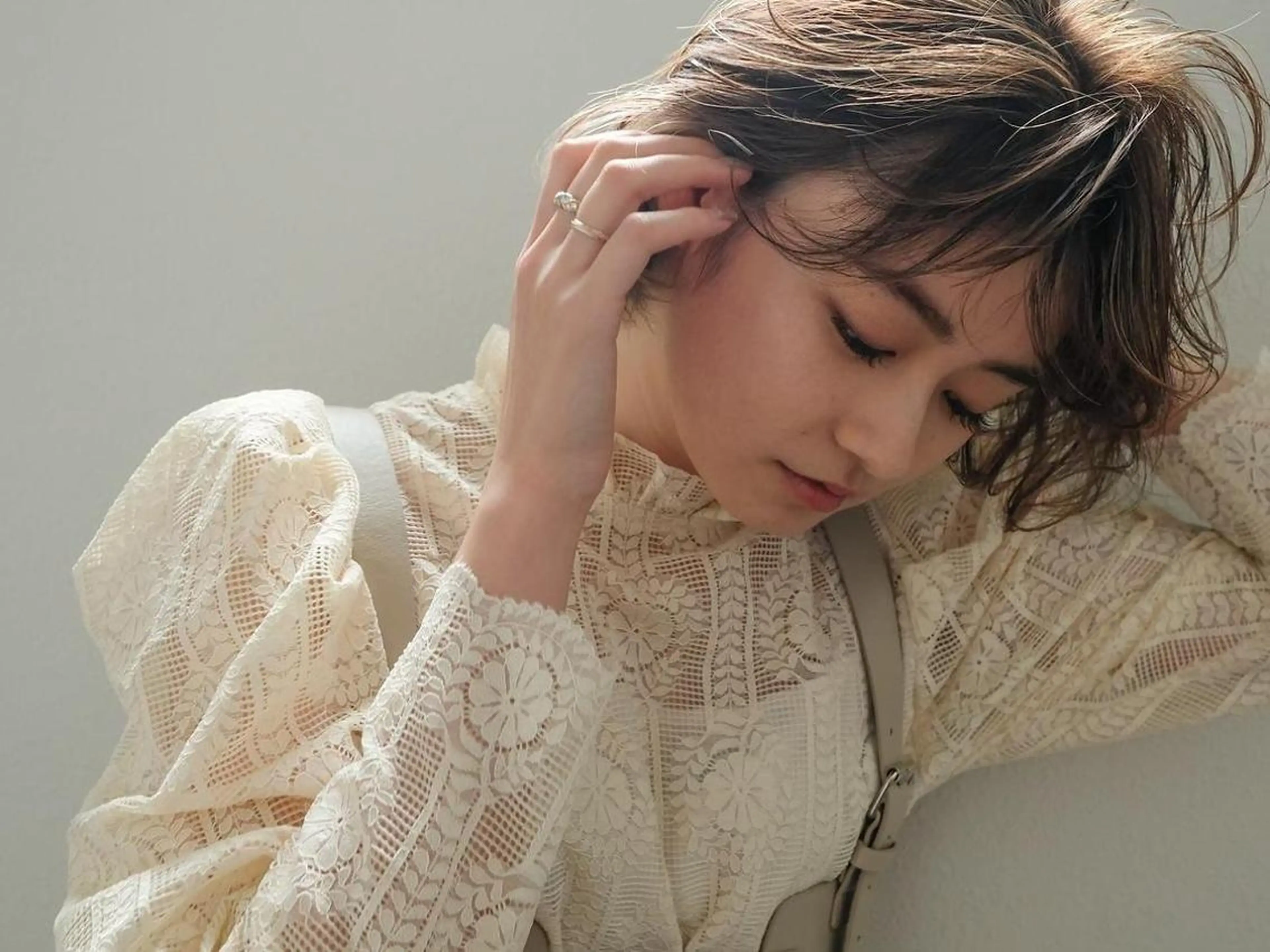 ミディアム ヘアカラー トリートメント .5 by SOLEIL藤沢店のヘアスタイル