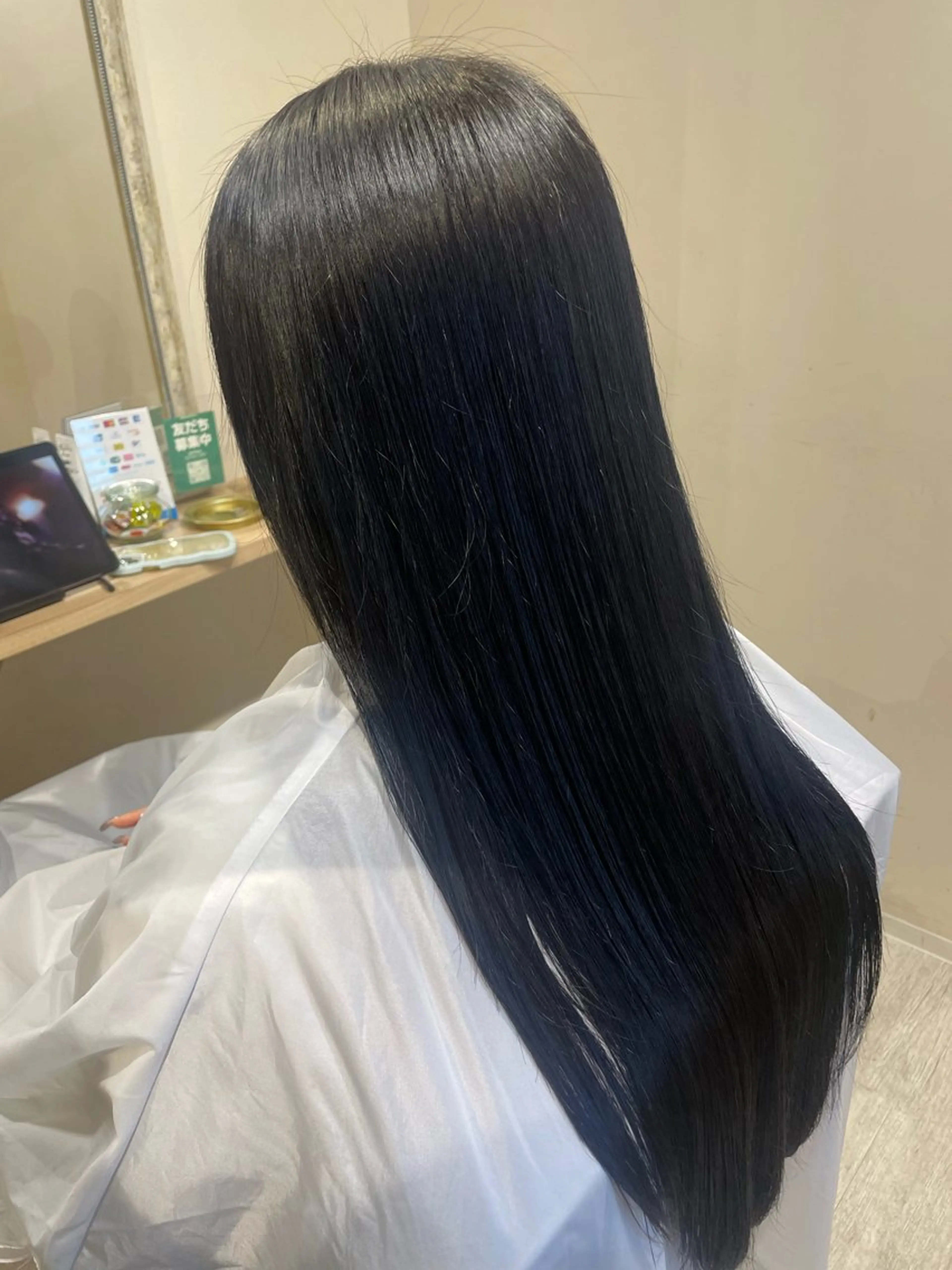 ロング ハイライト 縮毛矯正 縮毛矯正 トリートメント Connect Rumiのヘアスタイル