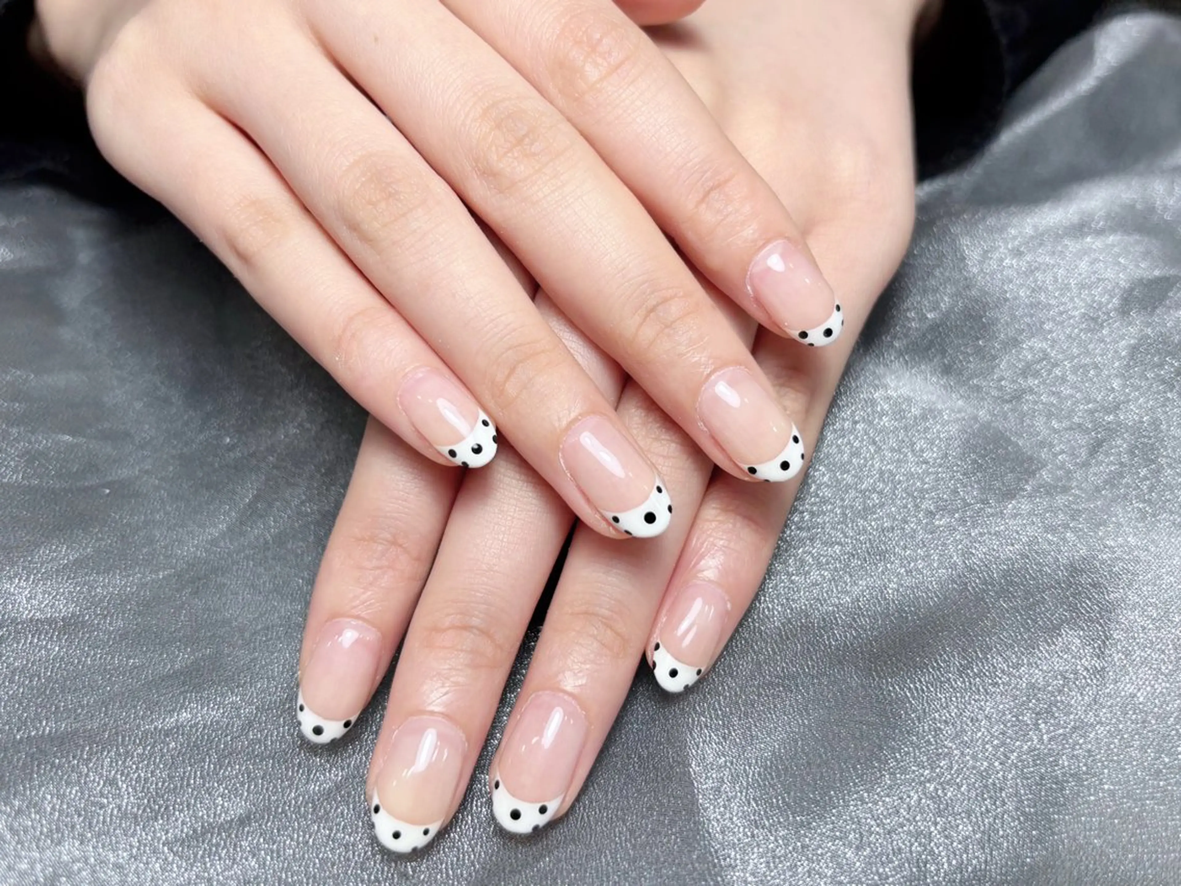 ネイル ハンドネイル H3 Nail Tsuki🦋💙のネイルデザイン