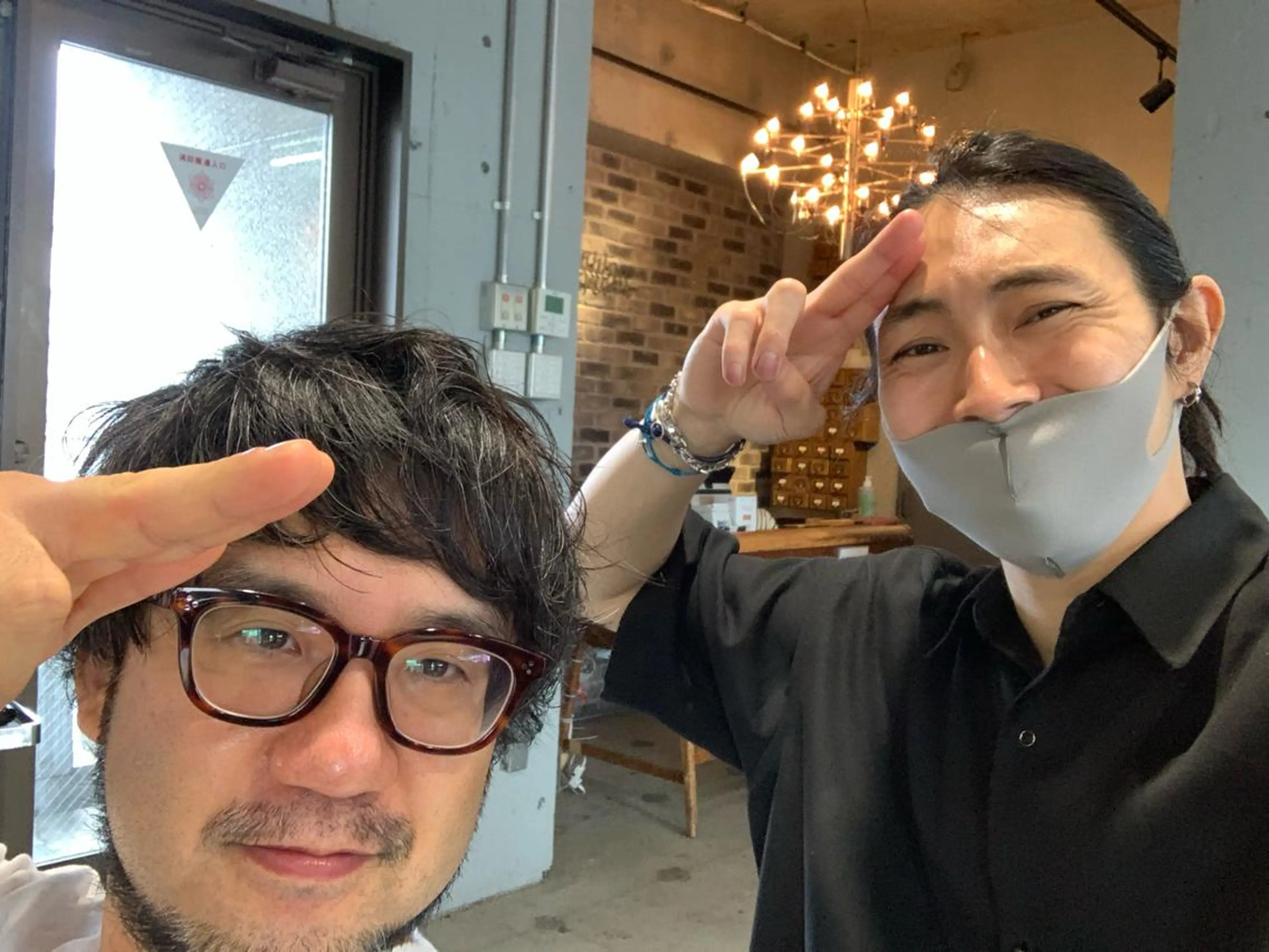 ショート パーマ メンズ 代表 中島貴志のヘアスタイル