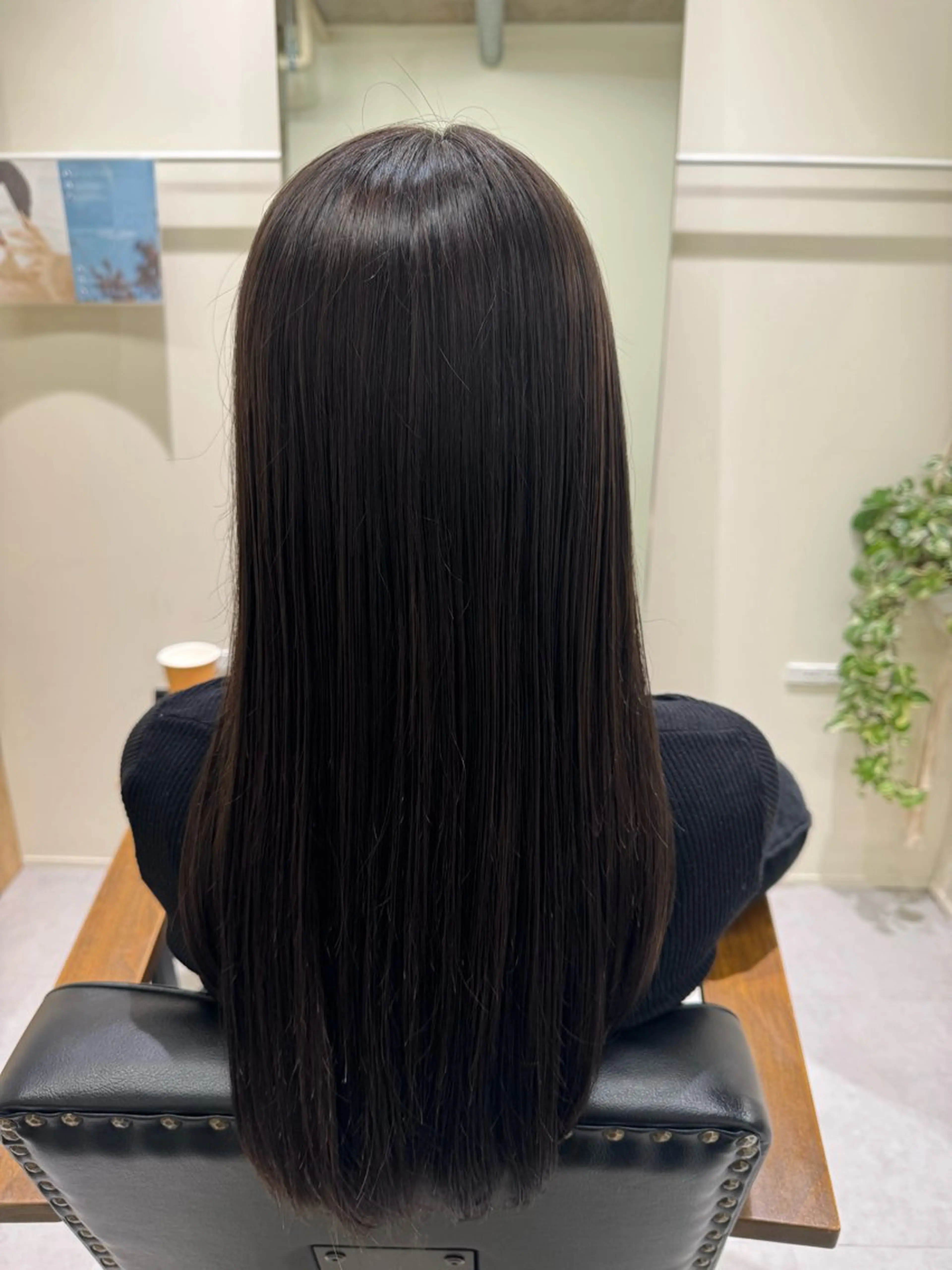 ロング カラー ゆ う あのヘアスタイル