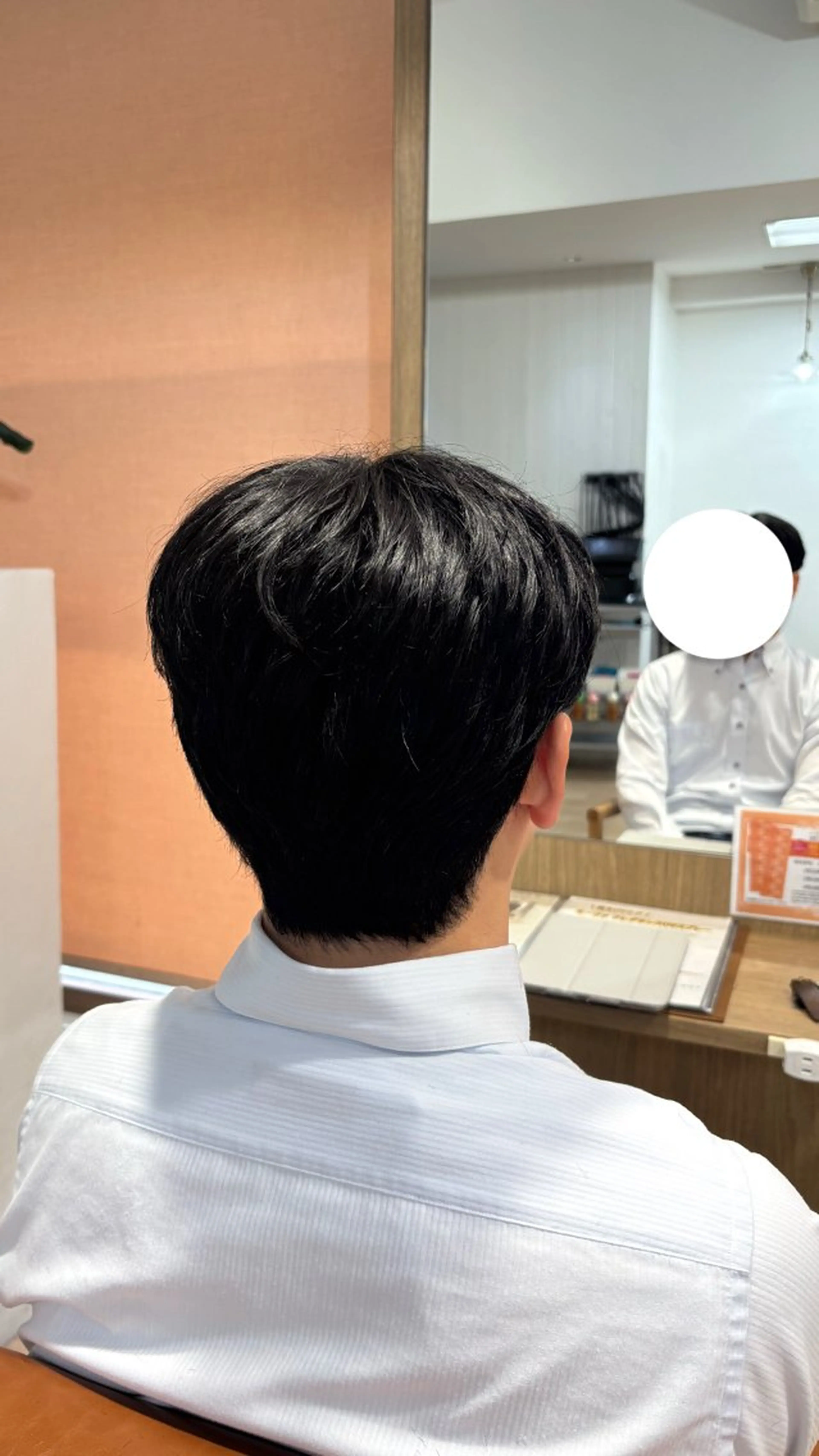 9:15- メンズカット⭐️（ウルフ,刈り上げないスタイル）の写真