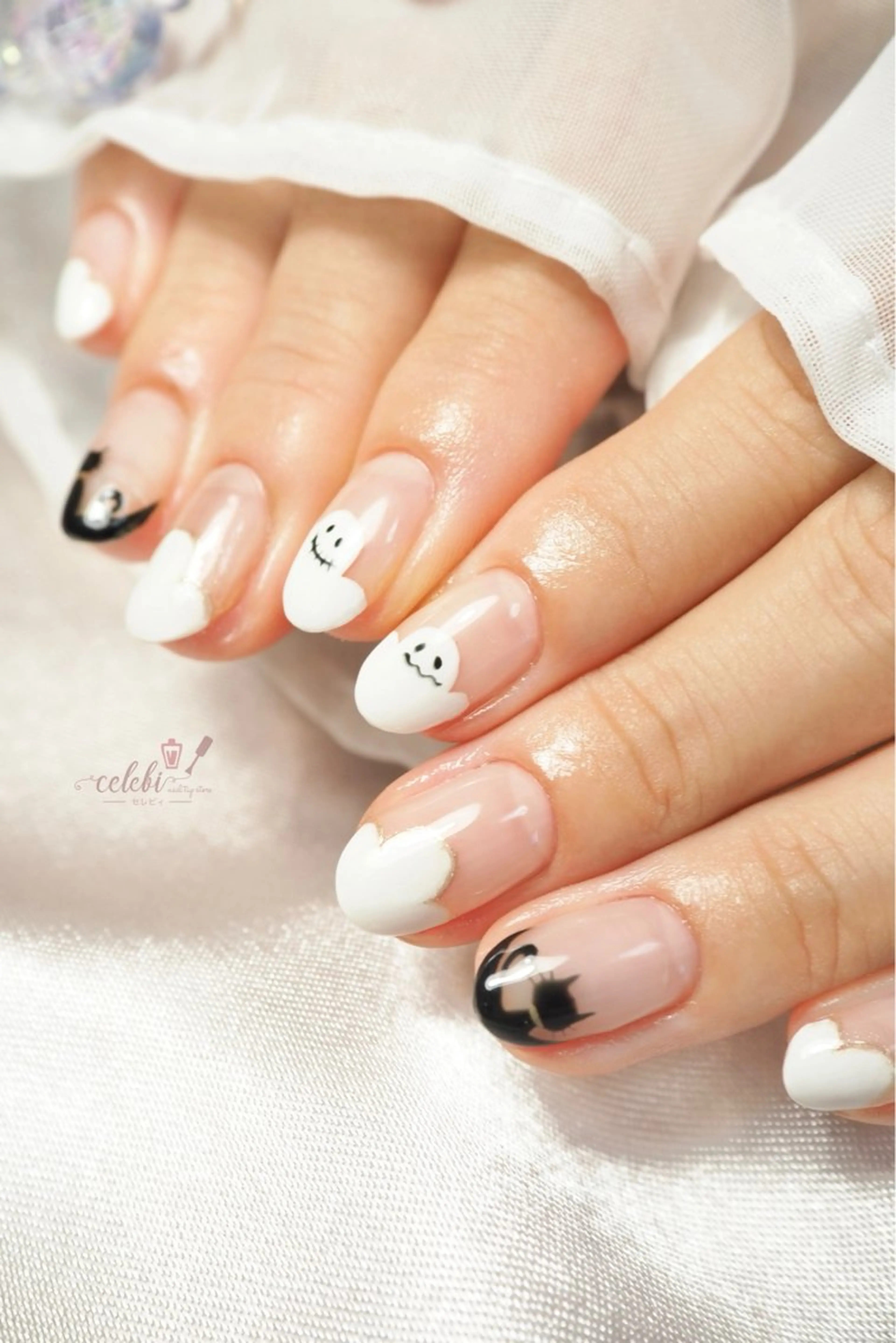 ネイル ハンドネイル ハンドケア オーダーネイルチップ サロンcelebiのネイルデザイン