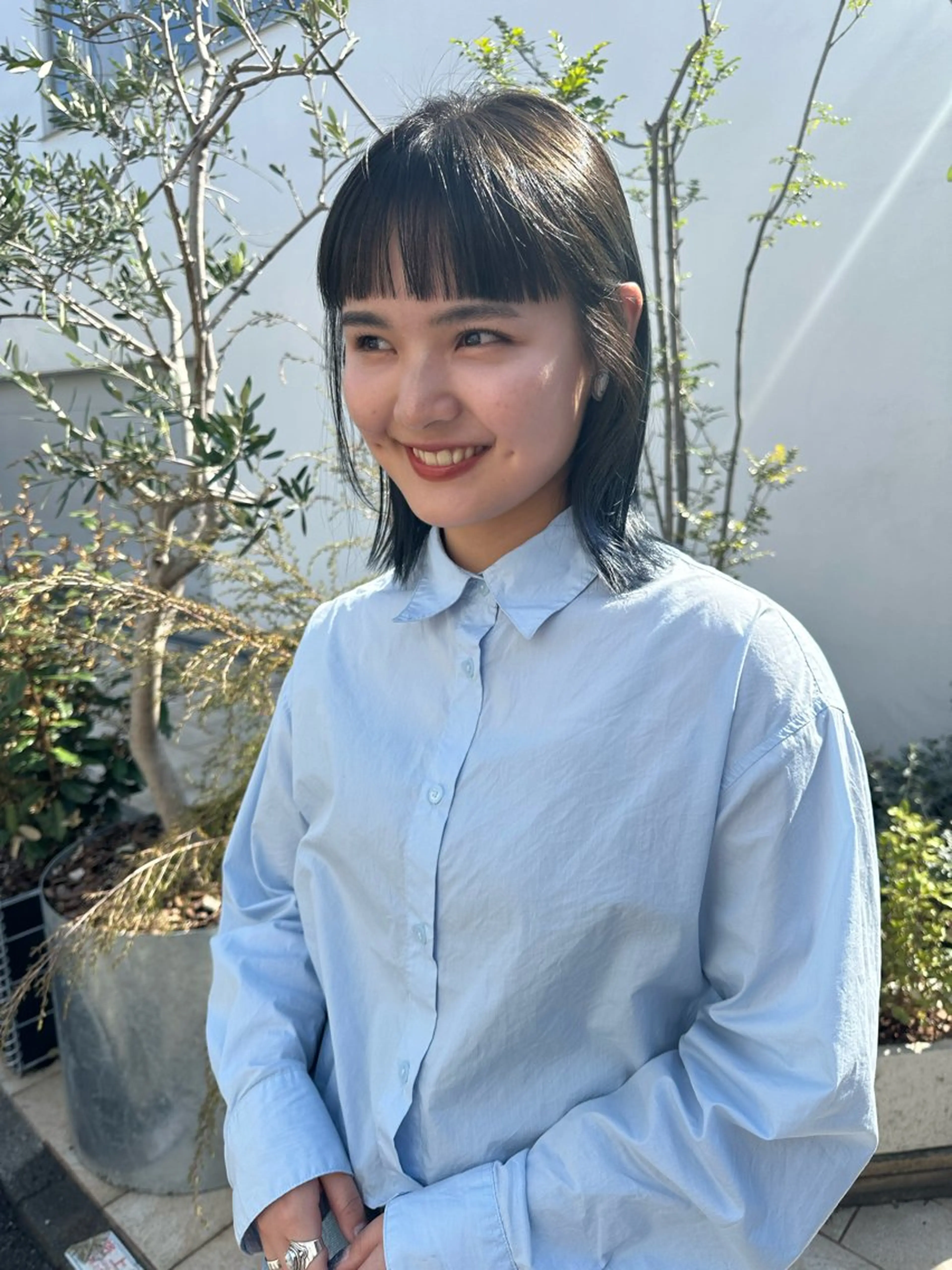 ショート カラー ブリーチ ブリーチなしカラー ヘアカラー ボブ/似合わせカット /ニュアンスカラーのヘアスタイル