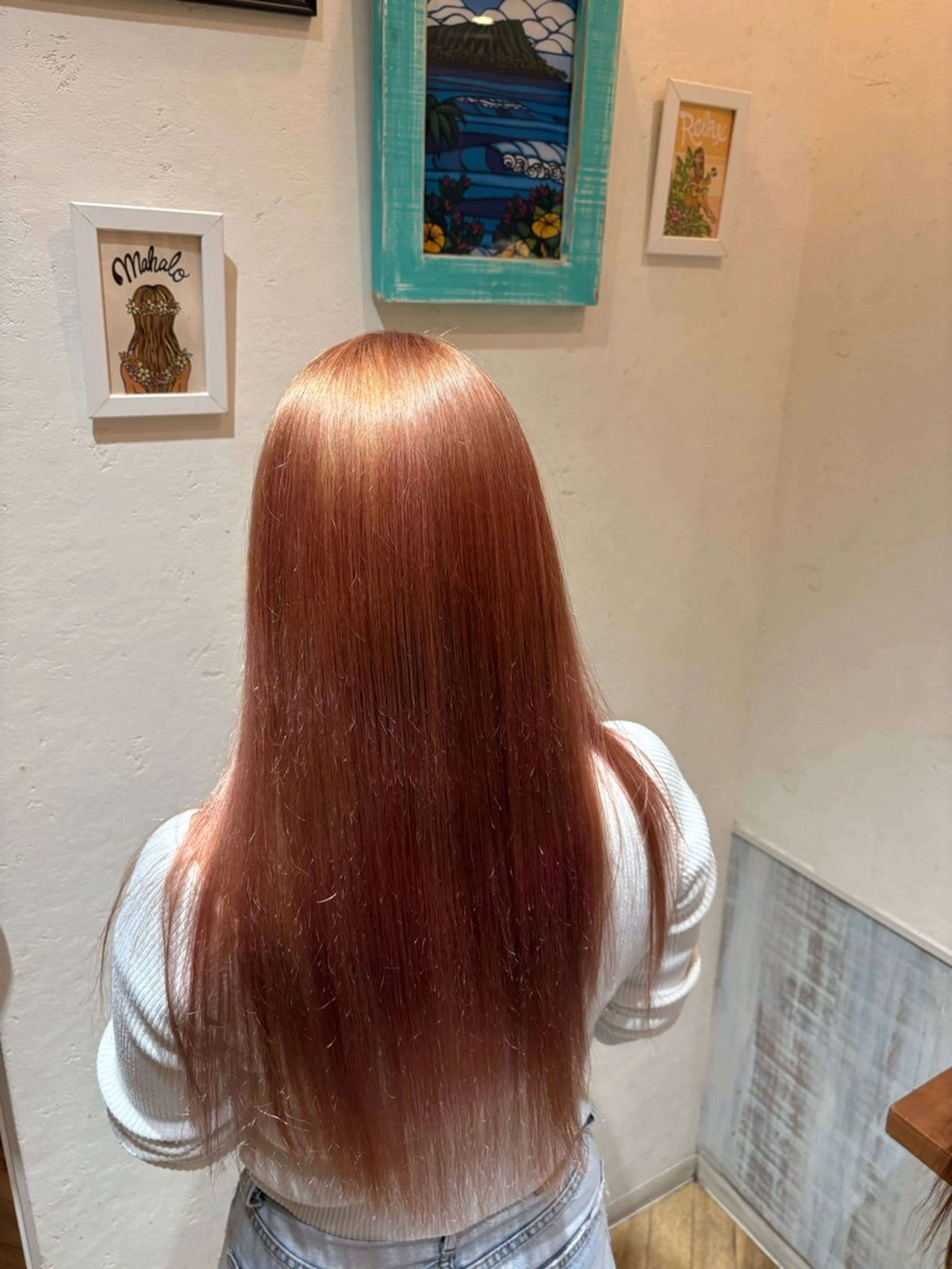 カラー misaki /ハイトーンカラーのヘアスタイル