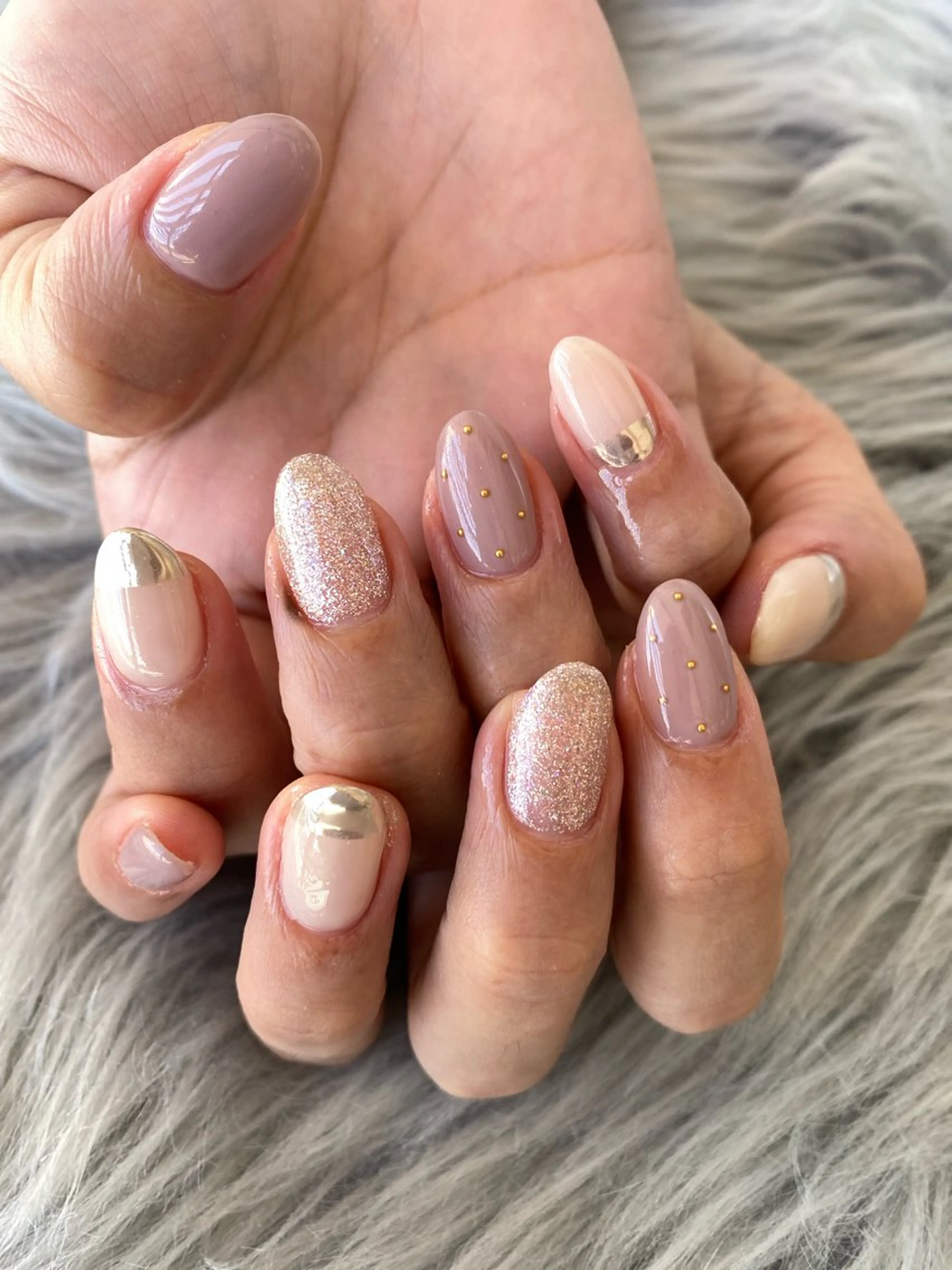 ネイル crystal ⭐︎ colorのネイルデザイン