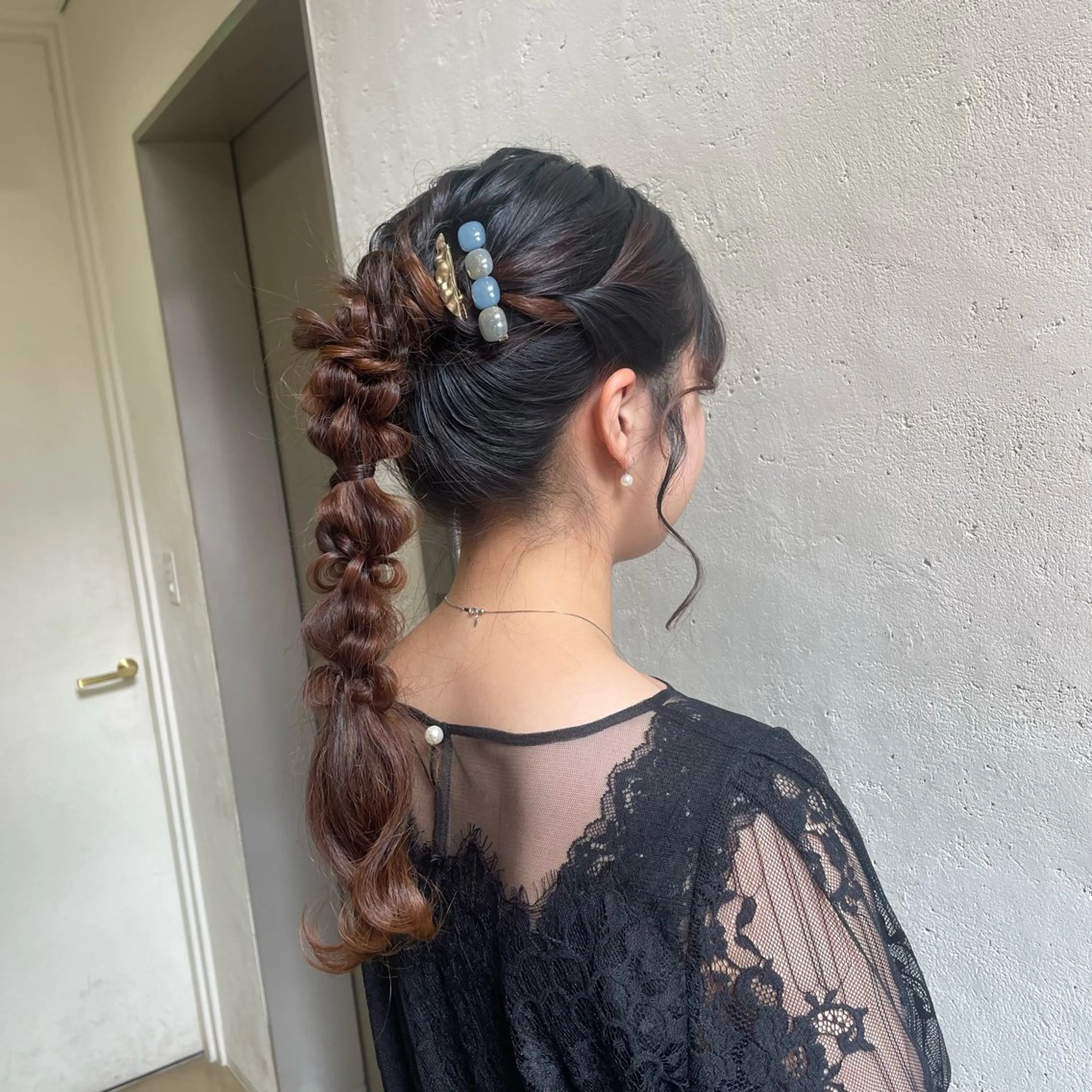 ヘアアレンジ ヘアセット 縮毛矯正ヘアアレンジ 🌸三輪知優🌸のヘアスタイル