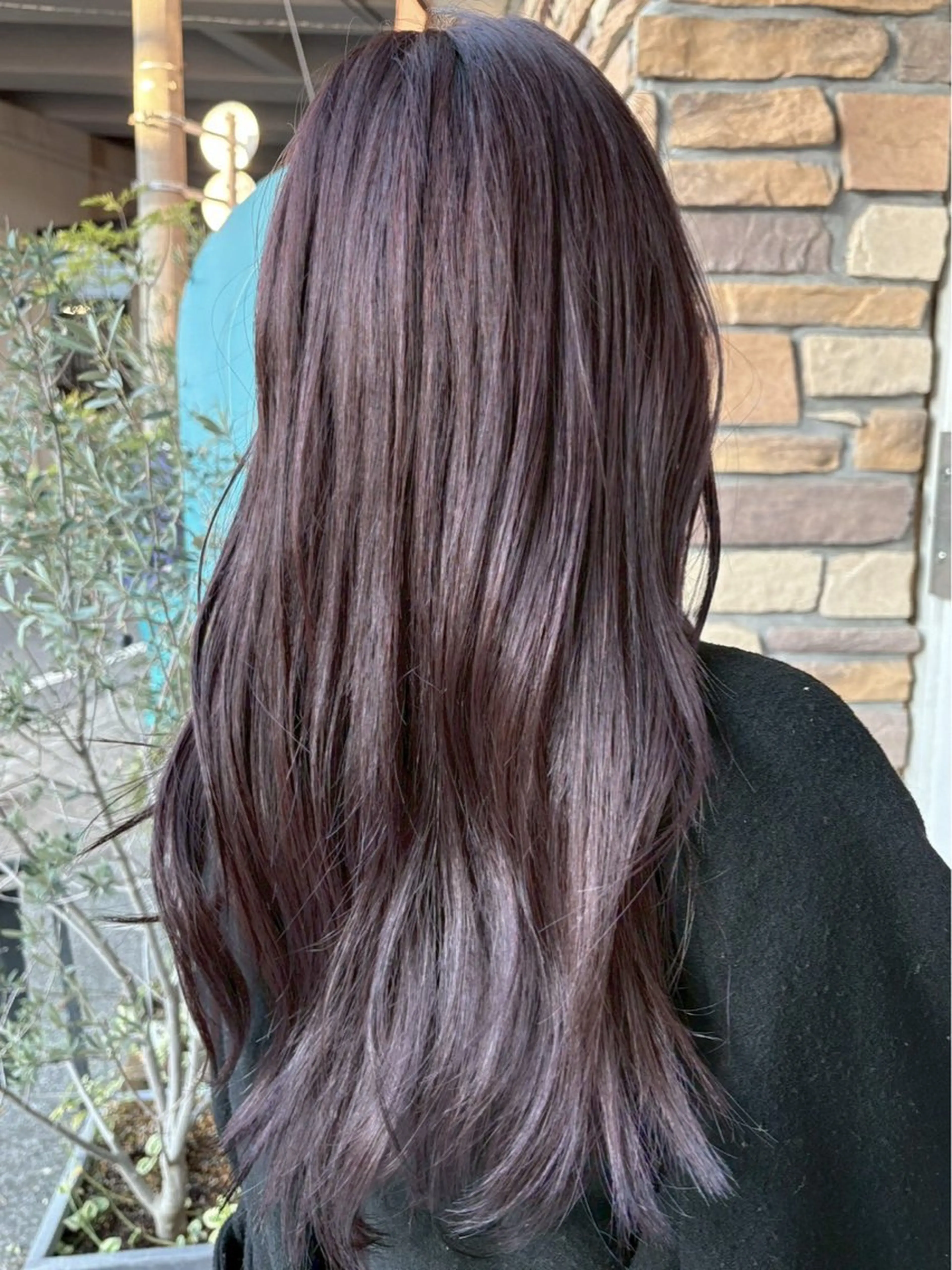 ロング カラー カット ヘアカラー トリートメント ハイトーン/韓国風/ 艶髪/吉祥寺のヘアスタイル