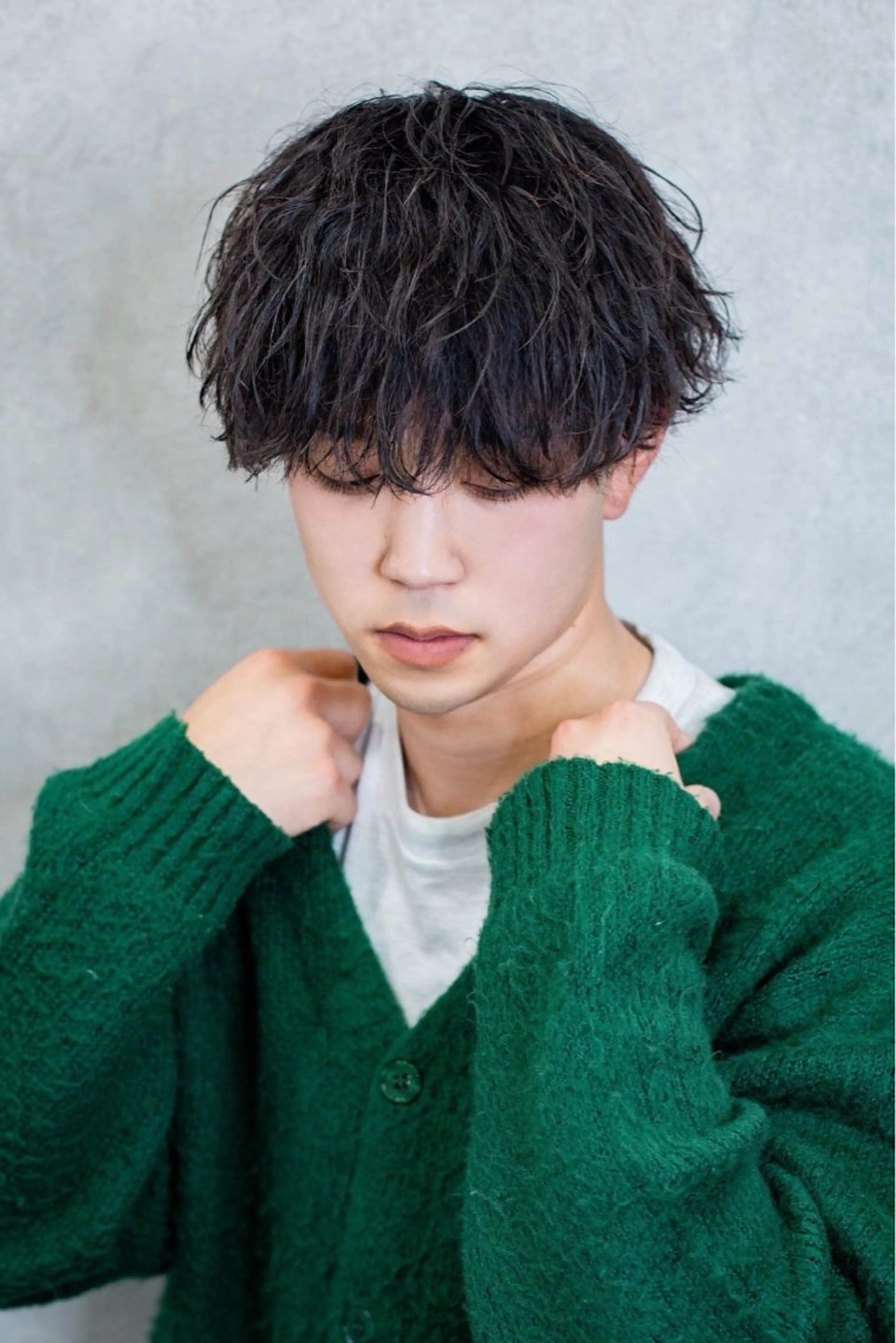 👑人気NO.1メニュー👑メンズカット+パーマ⚡️の写真