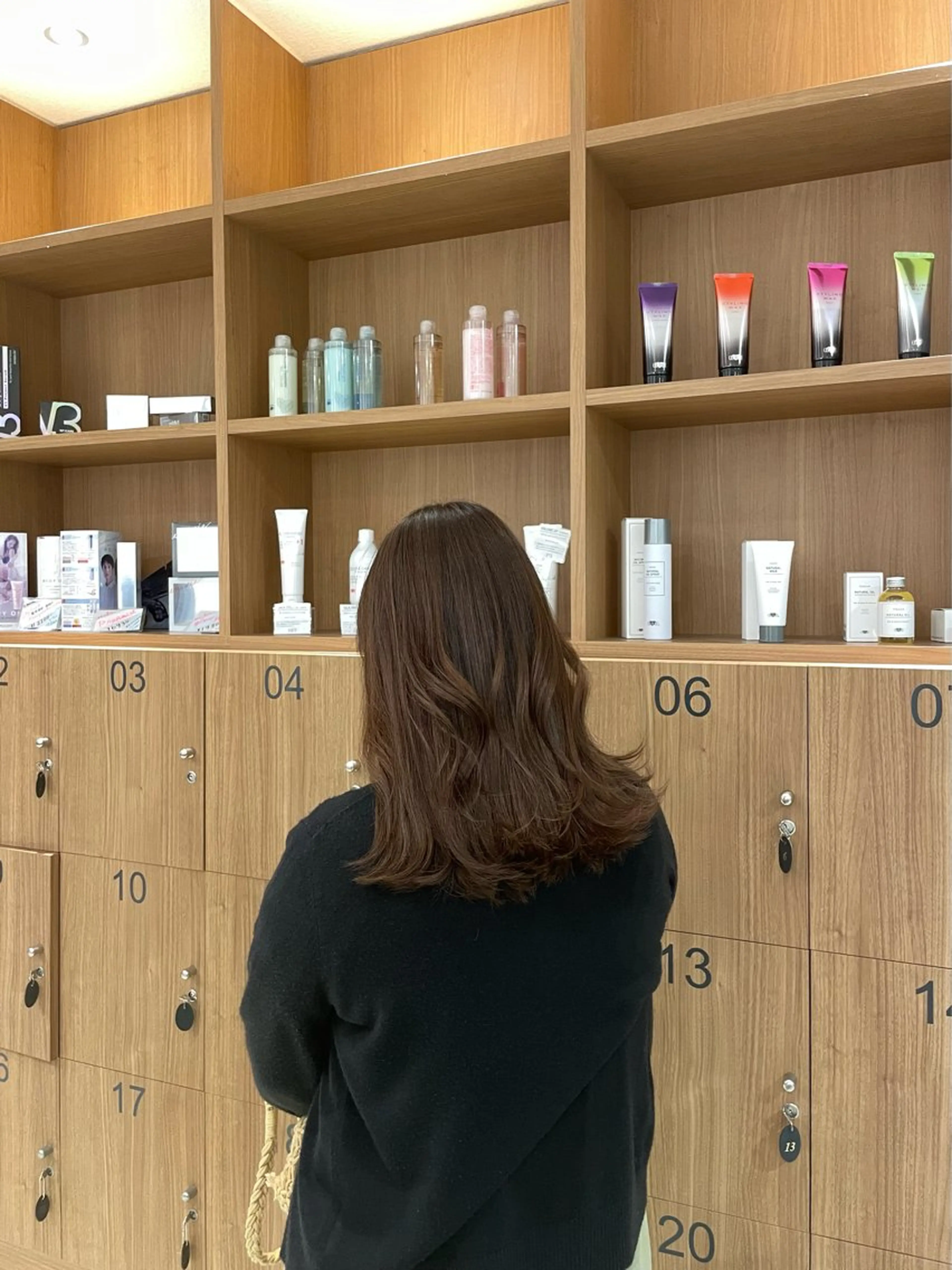 セミロング カラー Mayu まゆのヘアスタイル