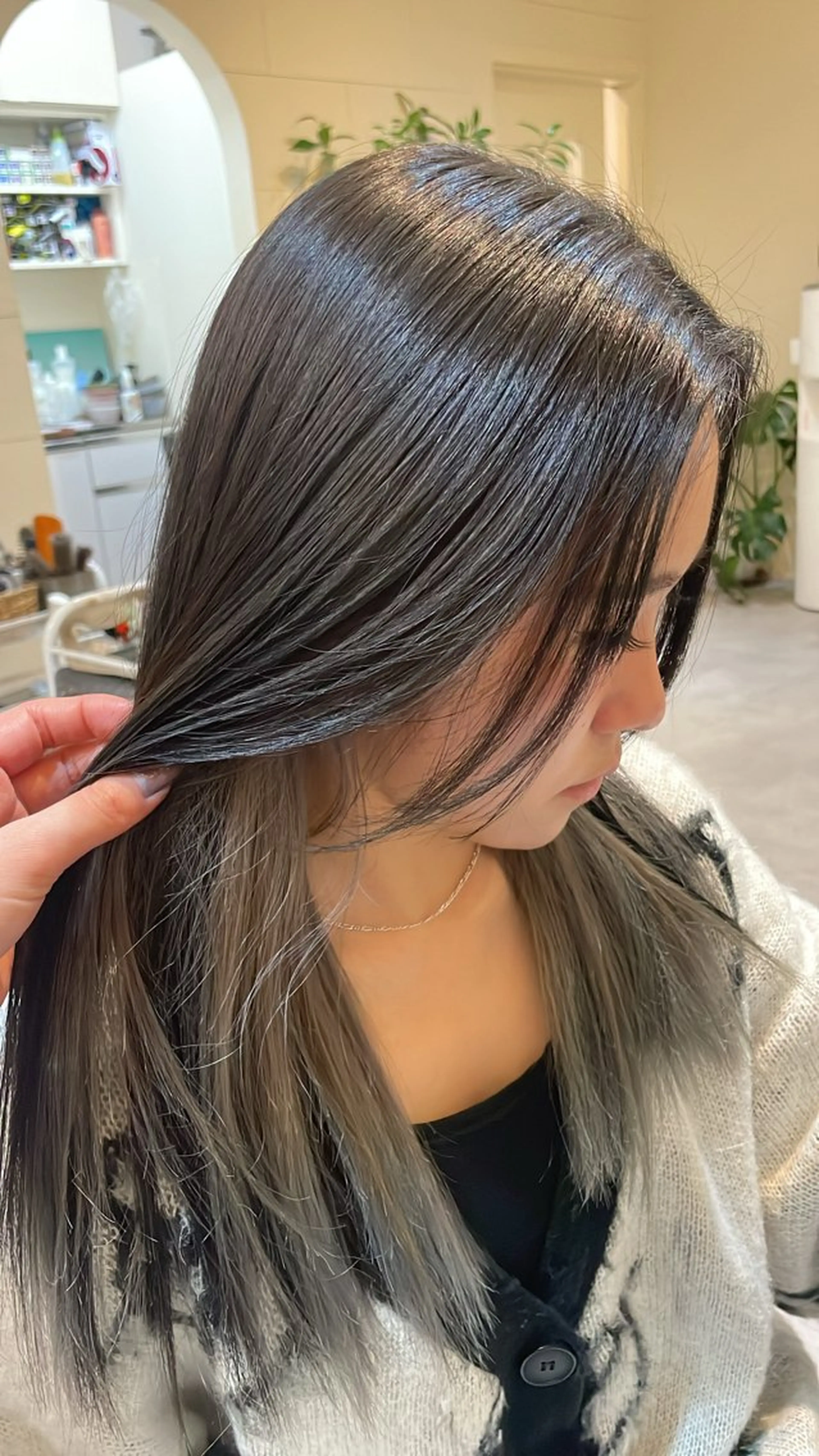 カラー ヘアカラー トリートメント 🍑宮川 愛菜🍑のヘアスタイル