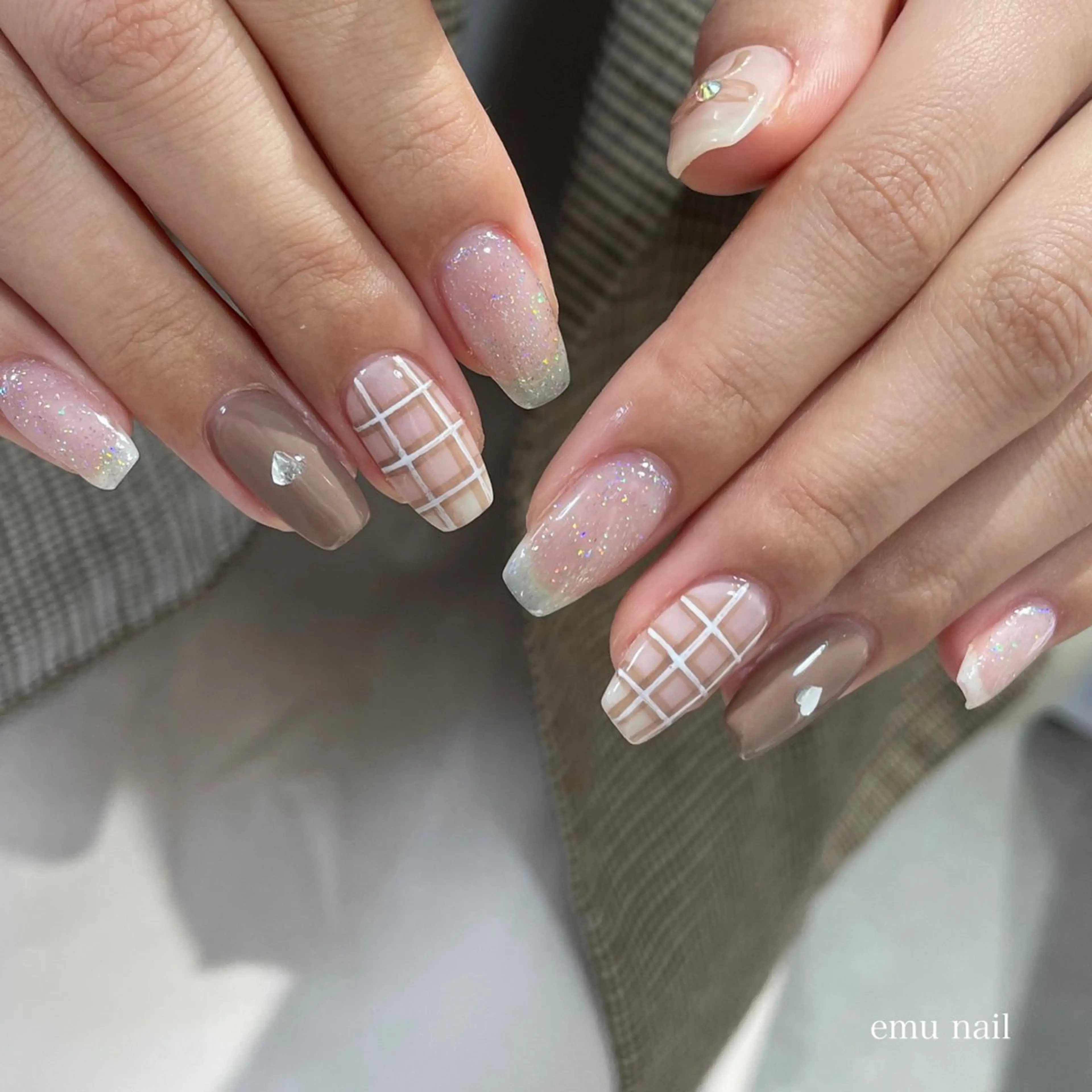 ネイル ハンドネイル emu nail shionのネイルデザイン