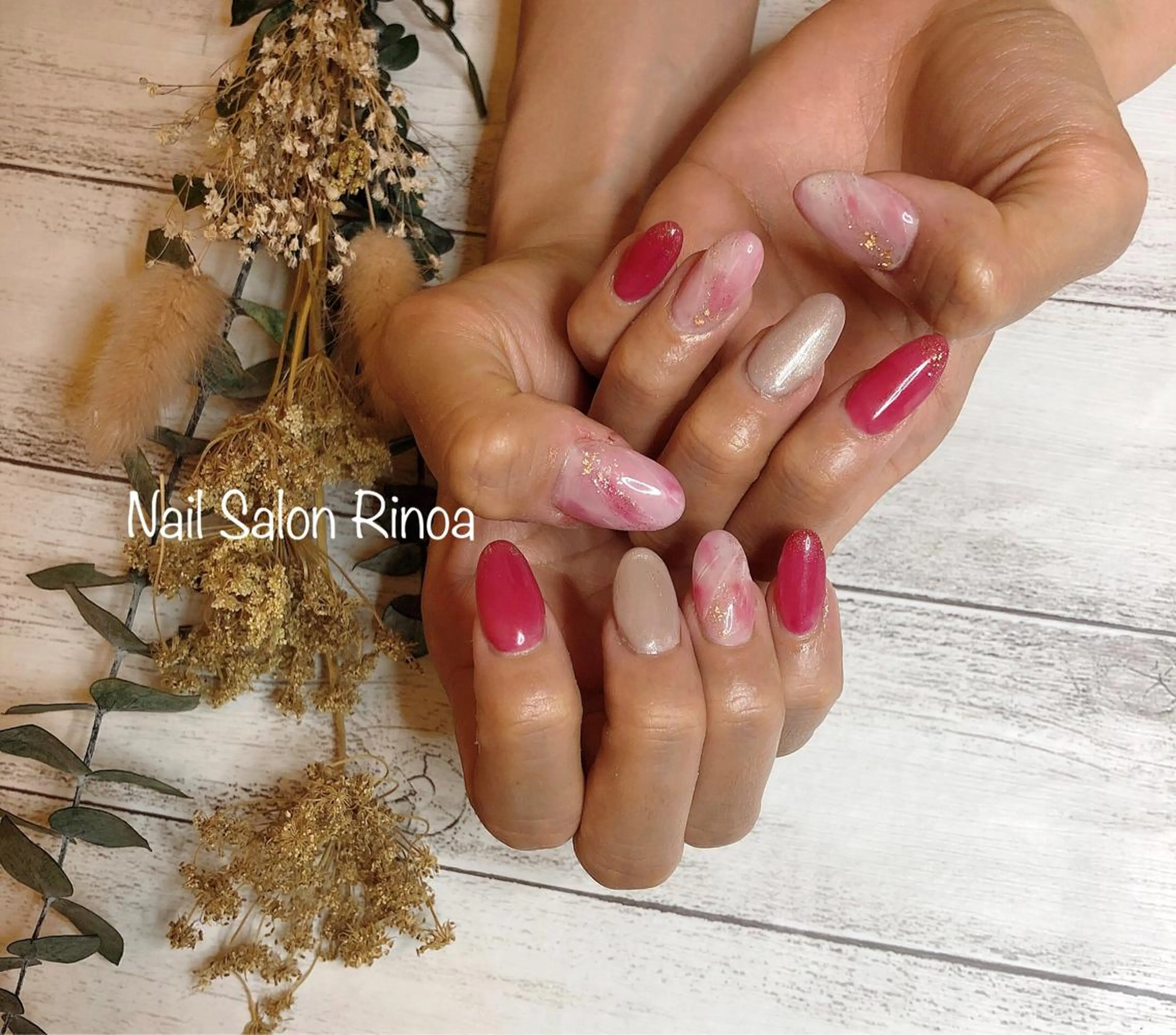 ネイル Nail Salon Rinoaのネイルデザイン