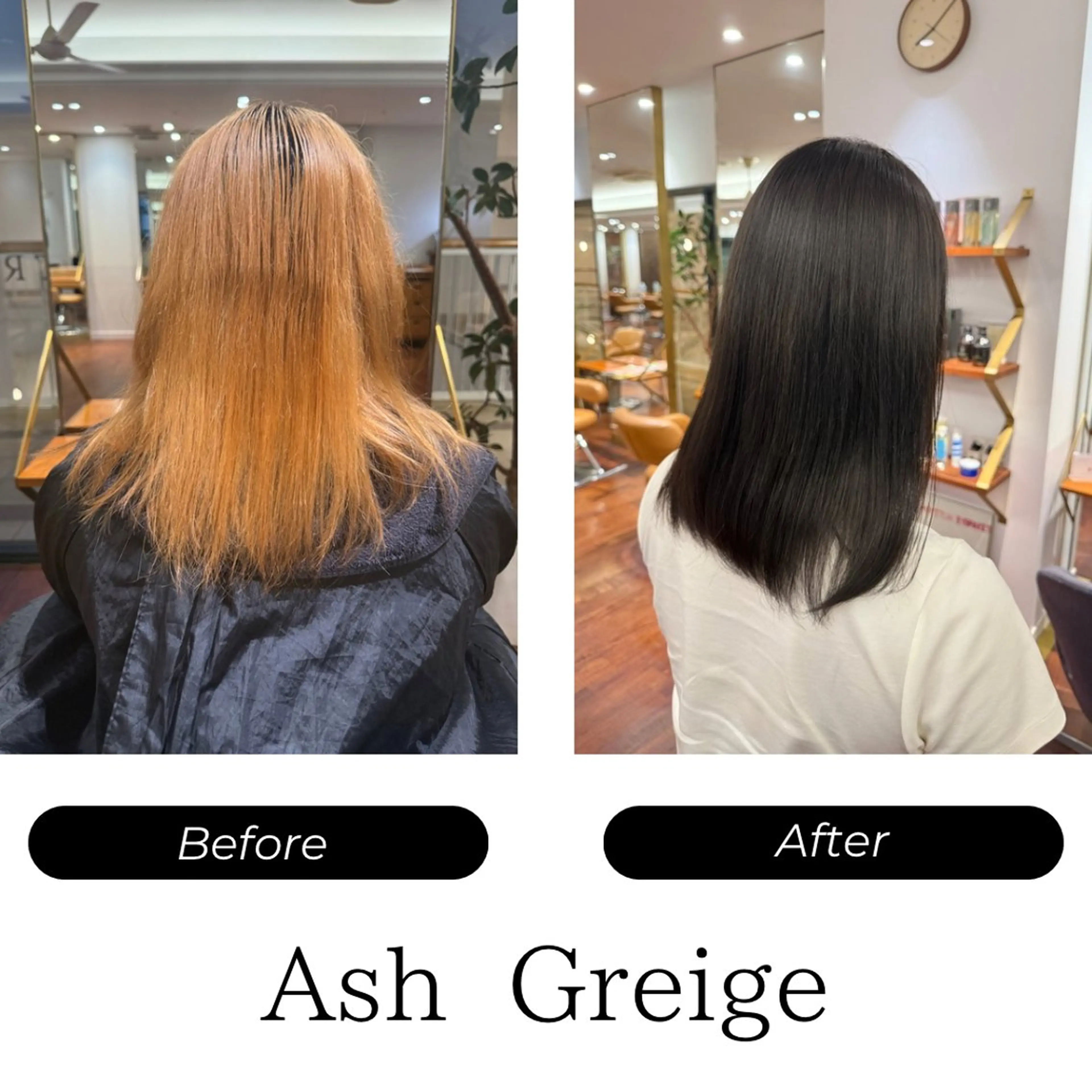 ミディアム カラー 大前斗夢ショート /くびれカットのヘアスタイル