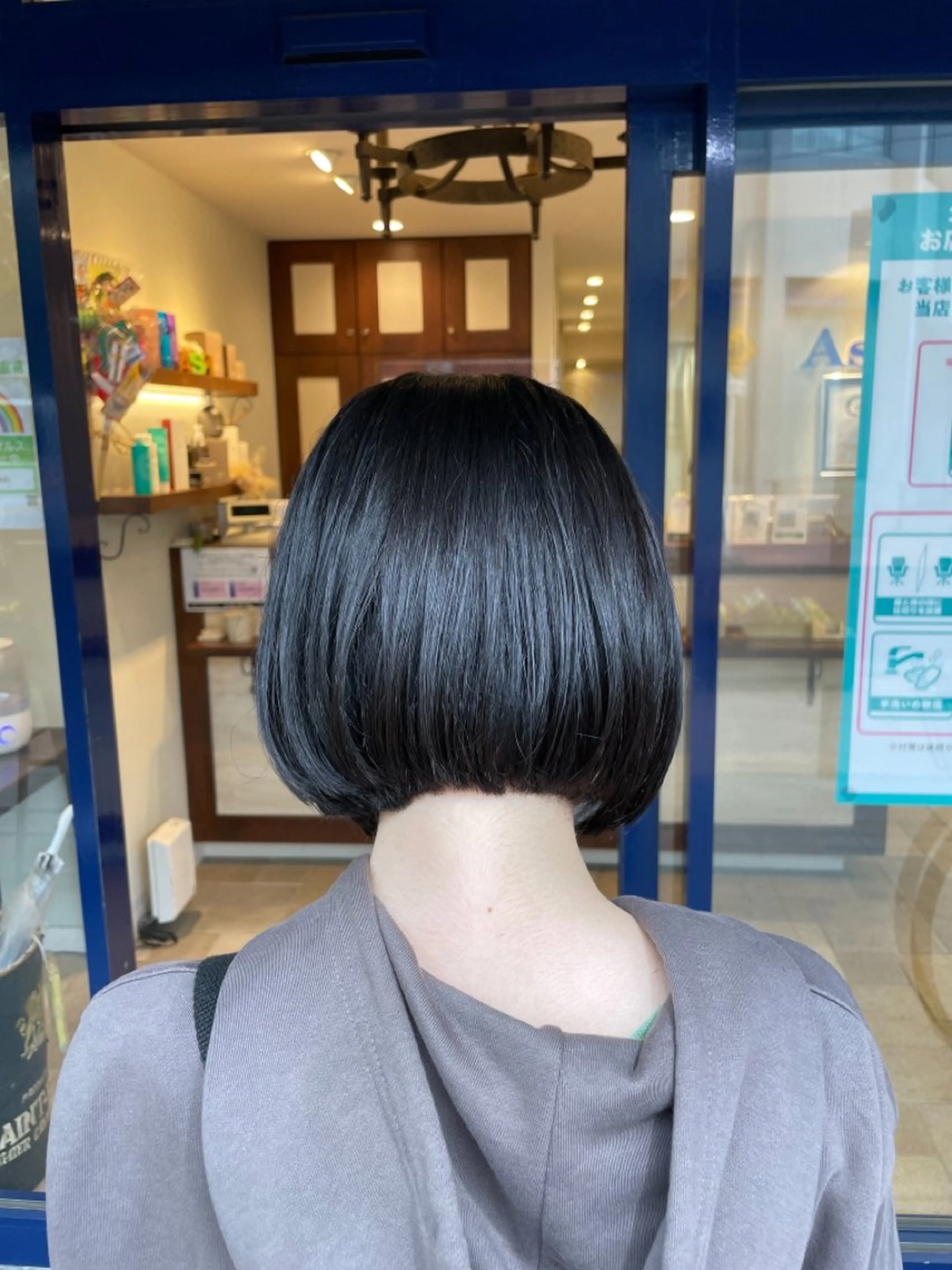 ショート パーマ/縮毛矯正/ 店長 ・村田伊吹のヘアスタイル