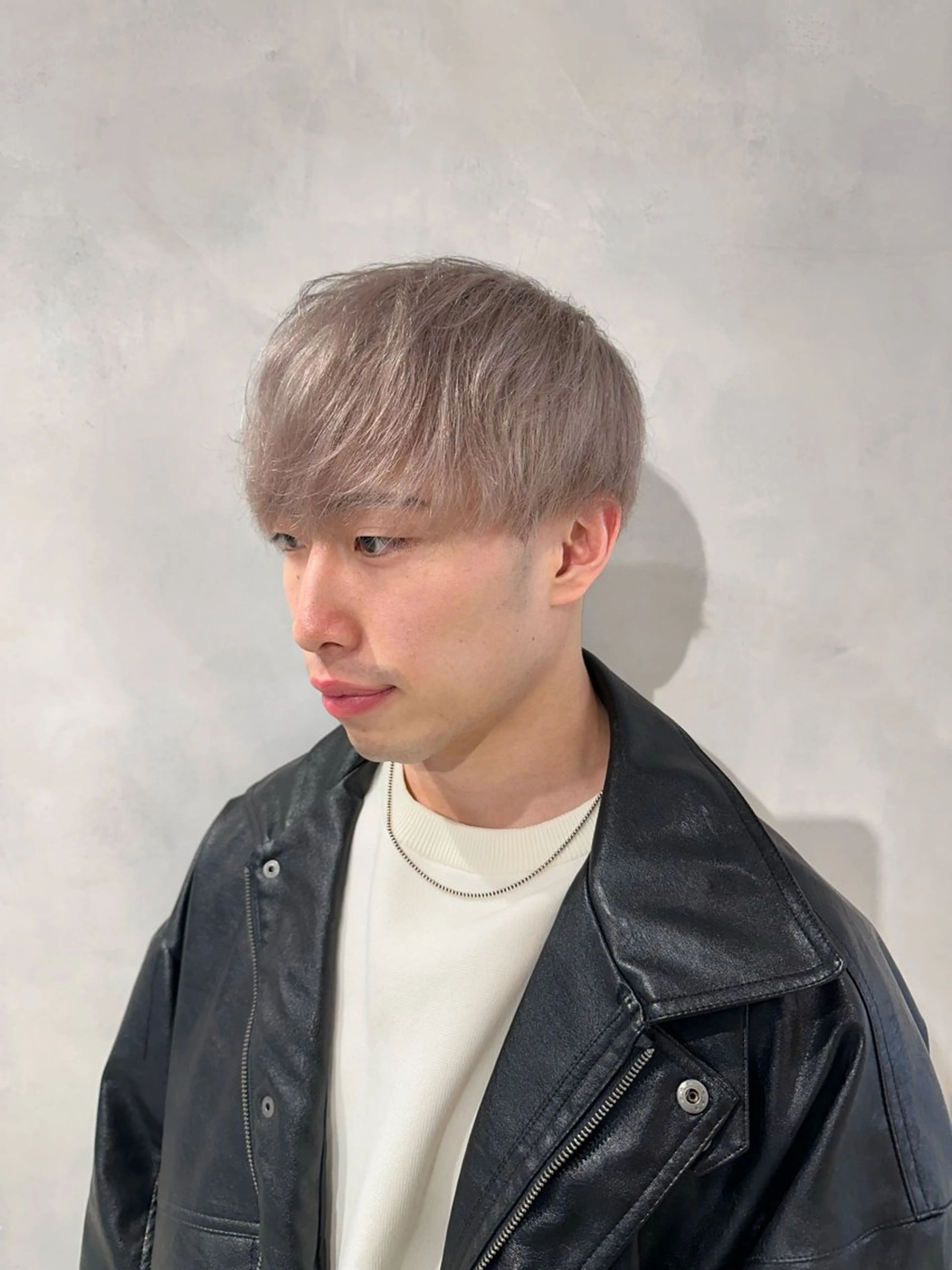 ショート カラー メンズ ヘアカラー 渋谷レイヤーカット/ 暖色艶カラー🩵高橋のヘアスタイル