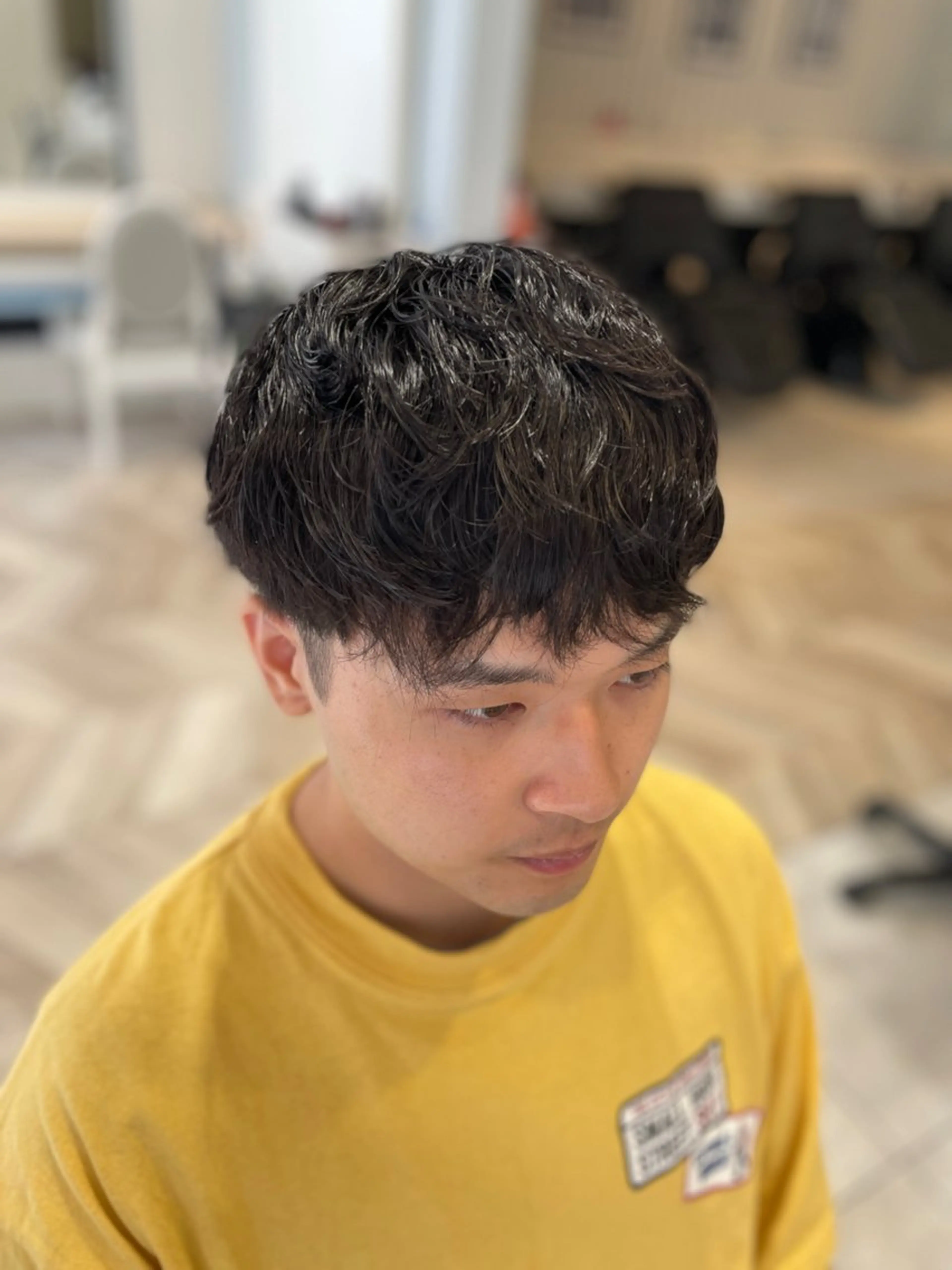 ショート メンズ メンズパーマ 刈り上げ カット パーマ メンズパーマ/カット / 古川　諒のヘアスタイル